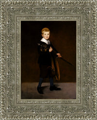 Silver frame