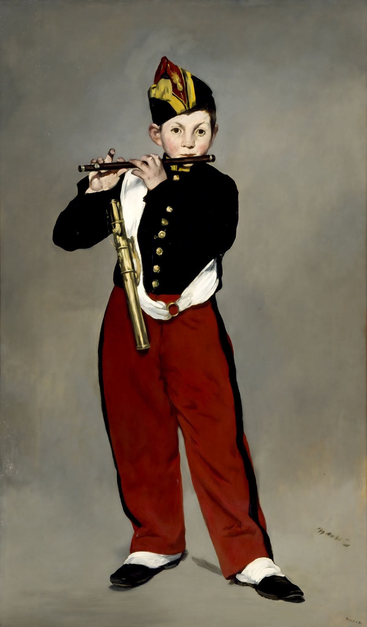 The Fifer – Édouard Manet, 1866, framed