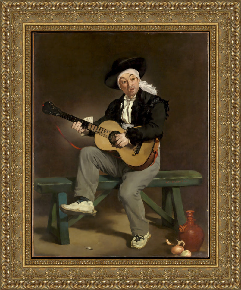The Spanish Singer – Édouard Manet, 1860
