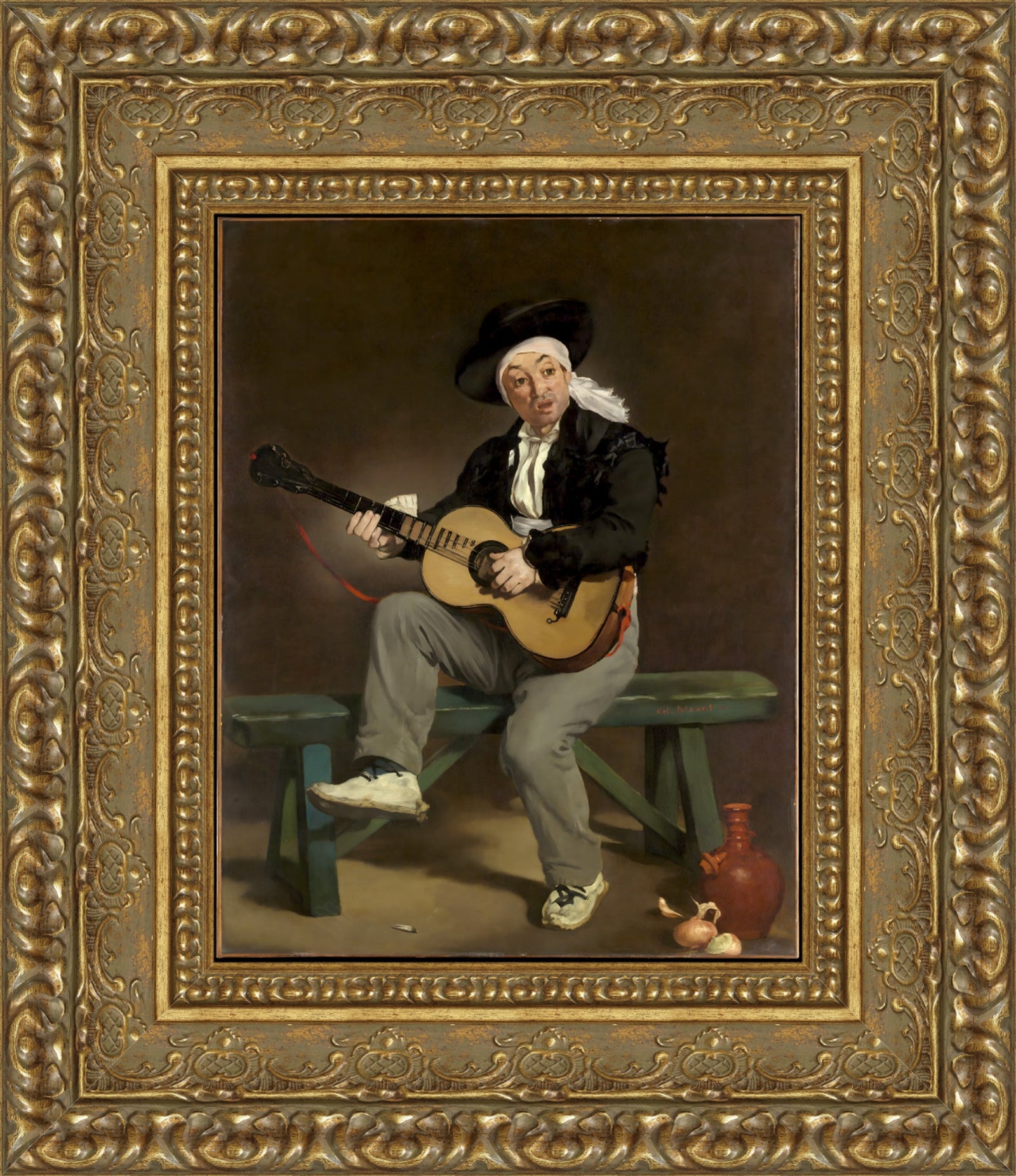 The Spanish Singer – Édouard Manet, 1860