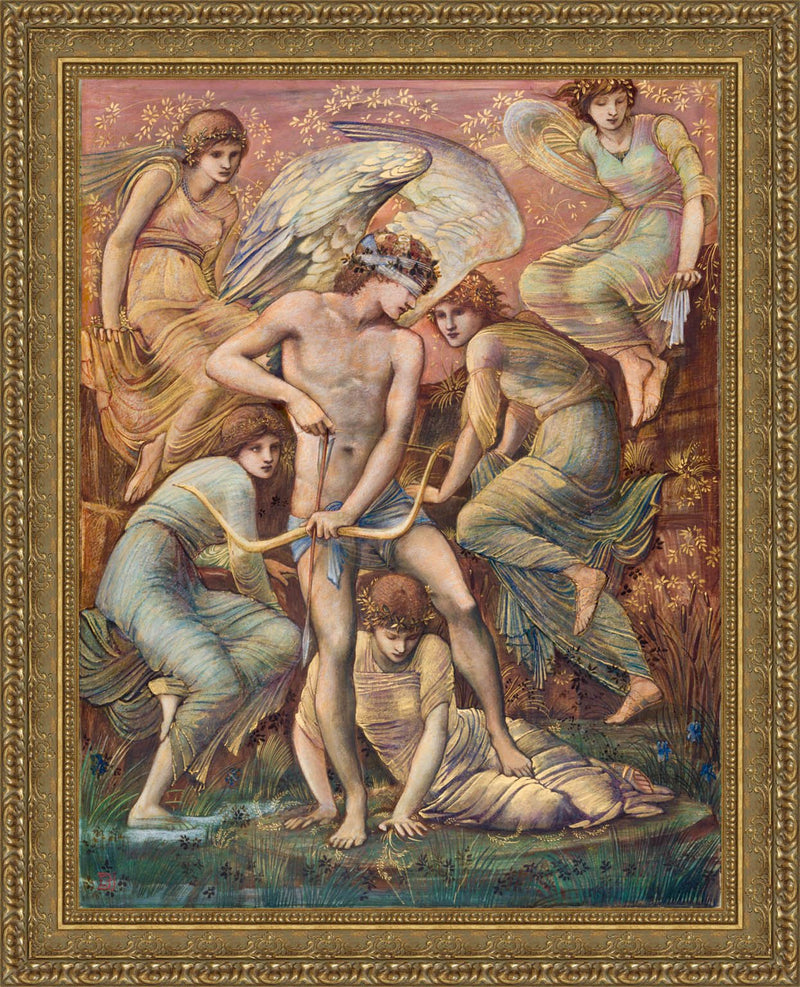 Cupid's Hunting Fields – Edward Burne-Jones, 1885