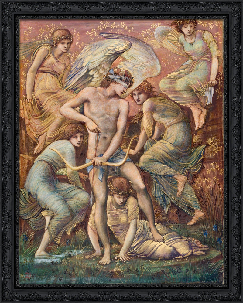Cupid's Hunting Fields – Edward Burne-Jones, 1885