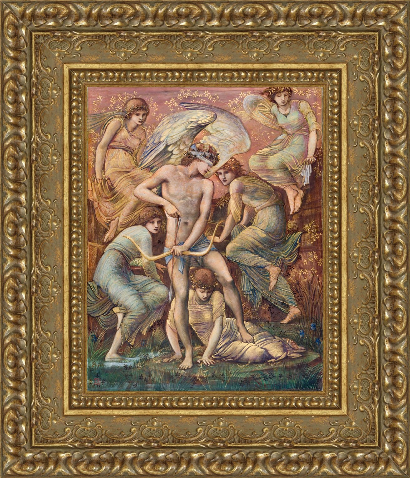 Cupid's Hunting Fields – Edward Burne - Jones, 1885 - Canvas Classics