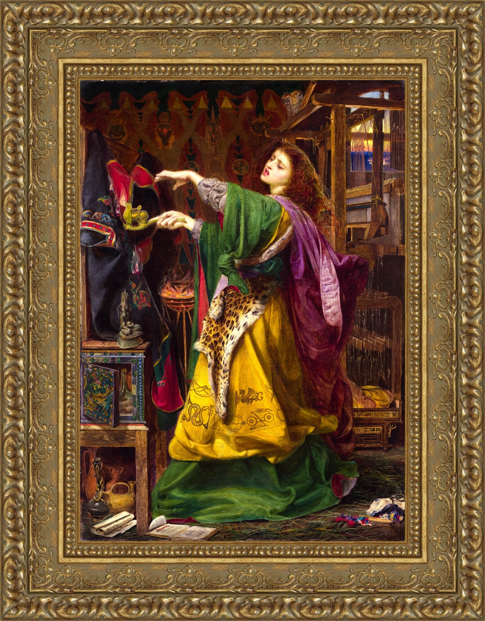 Morgan-le-Fay – Frederick Sandys, 1864