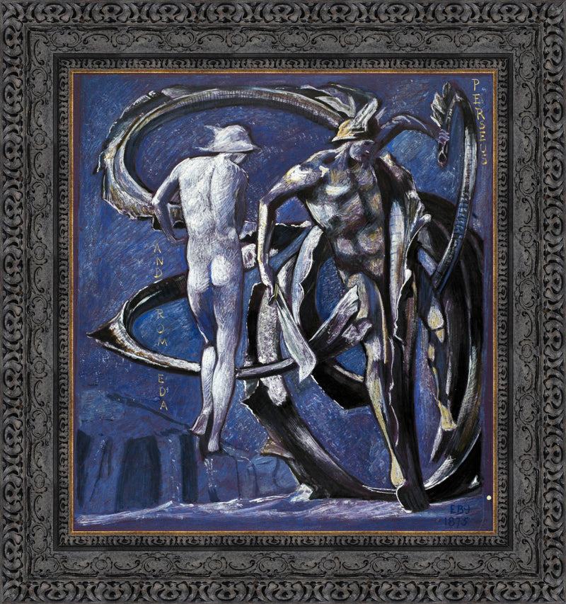 Perseus And Andromeda Study For The Doom Fulfilled – Edward Burne-Jones, 1888