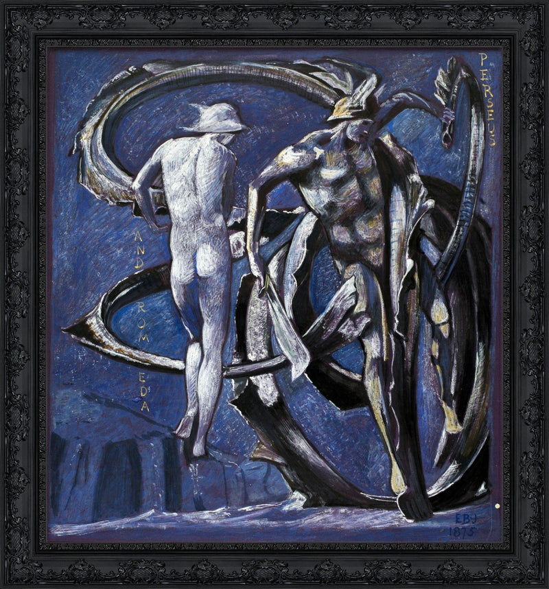 Perseus And Andromeda Study For The Doom Fulfilled – Edward Burne-Jones, 1888