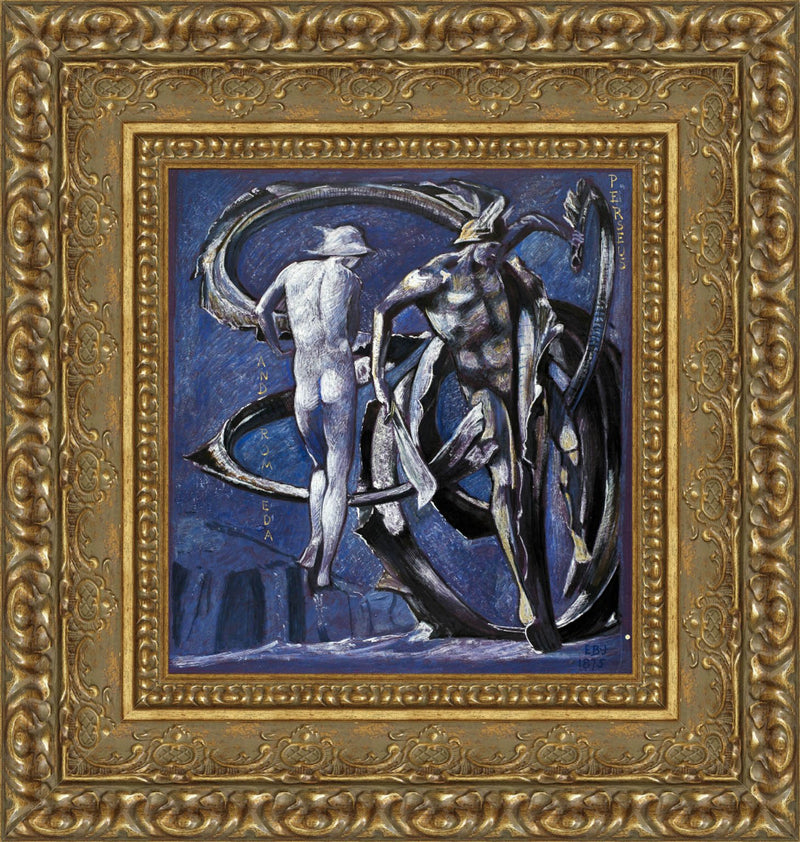 Perseus And Andromeda Study For The Doom Fulfilled – Edward Burne-Jones, 1888