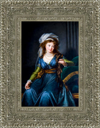 Silver frame