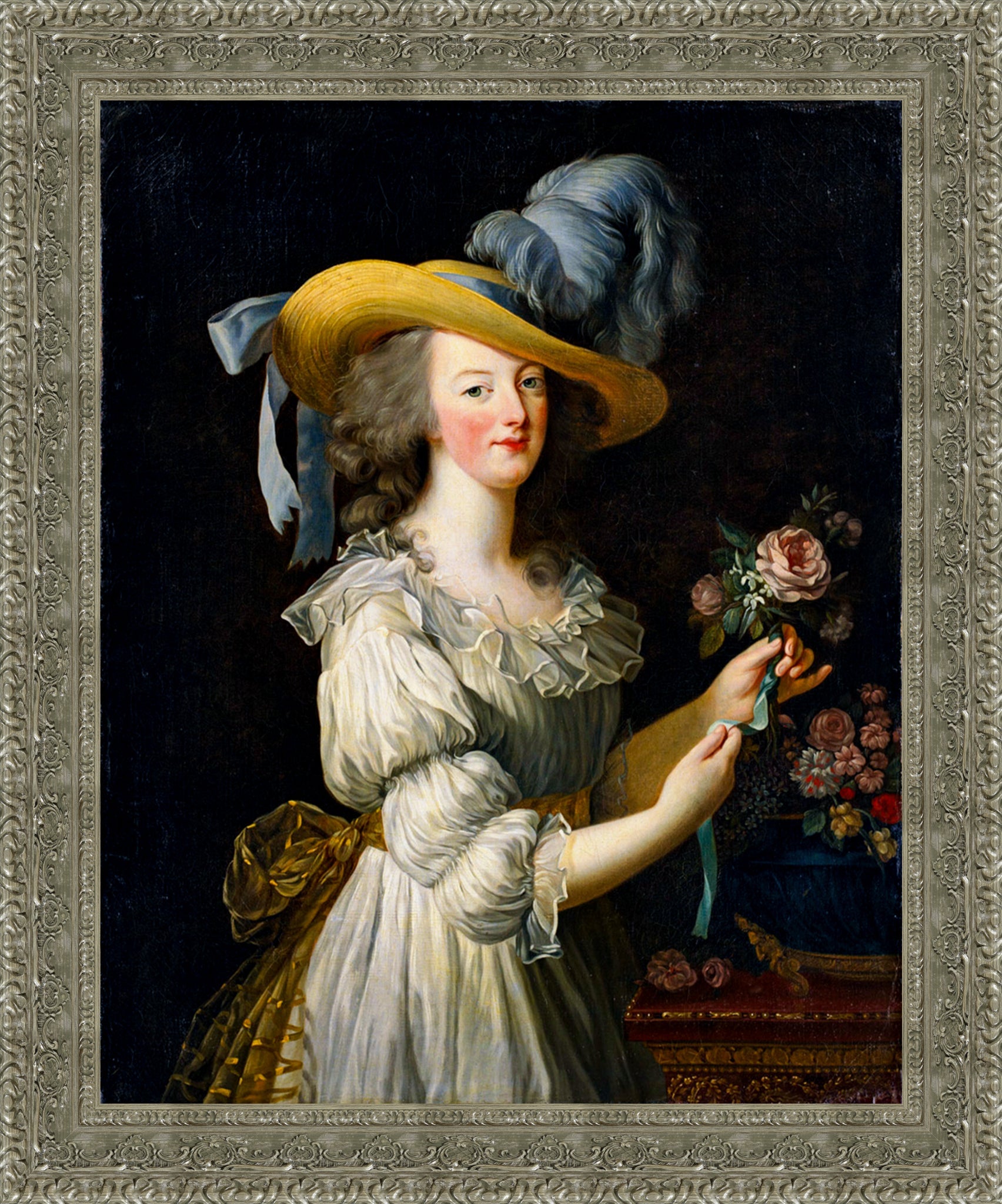 Marie Antionette in a Chemise Dress