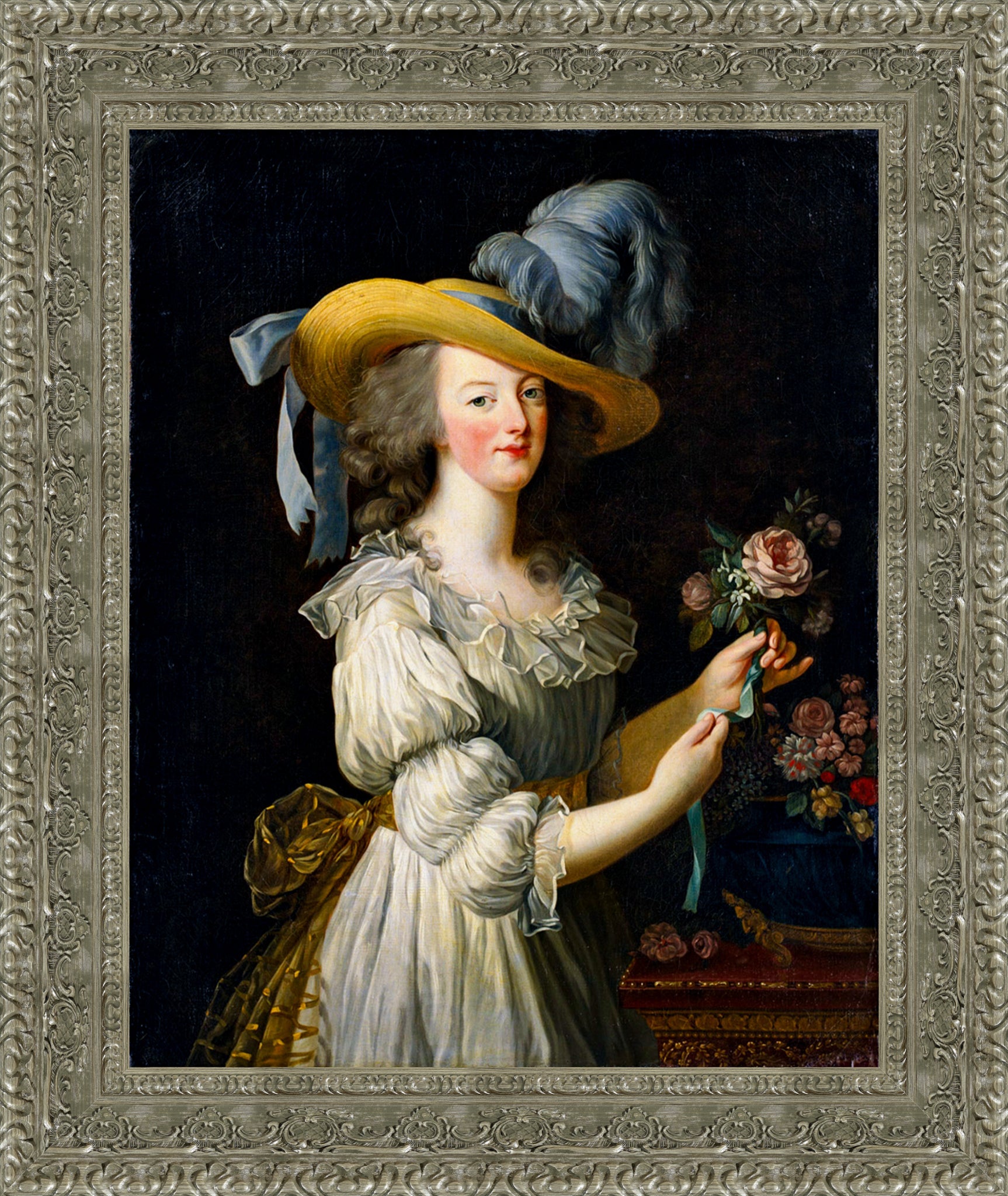 Marie Antionette in a Chemise Dress