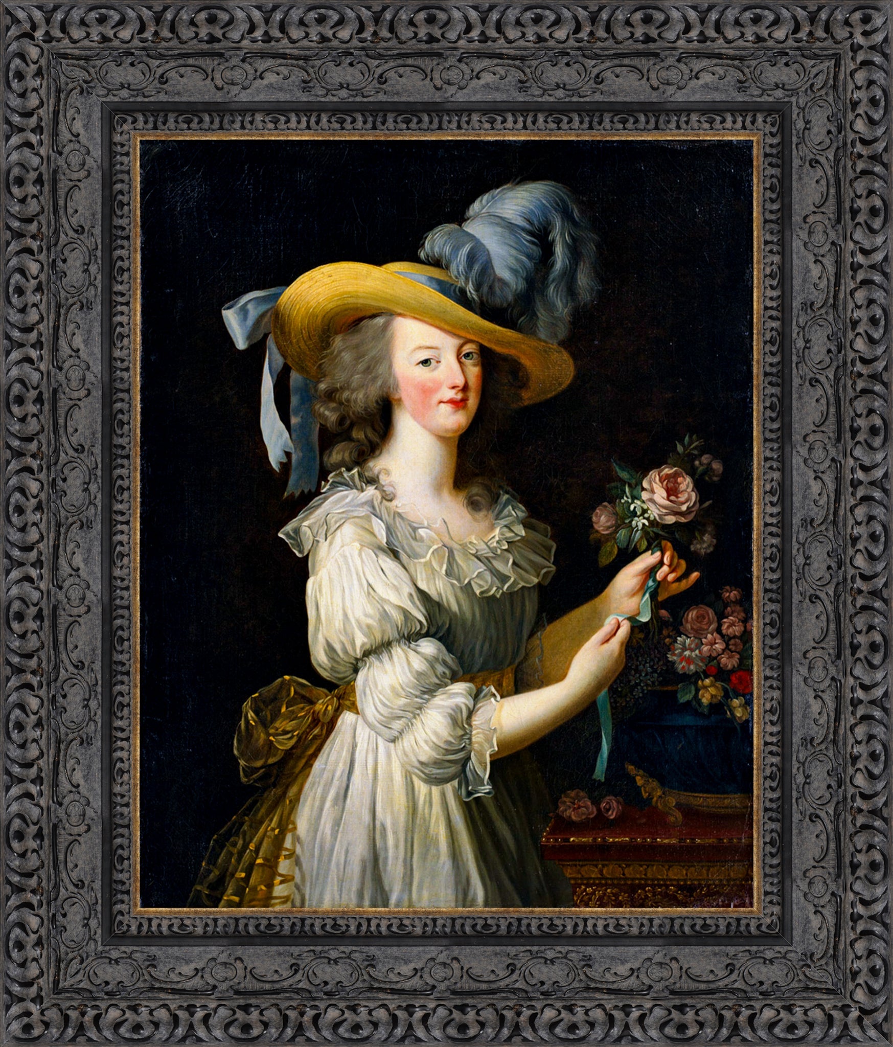 Marie Antionette in a Chemise Dress