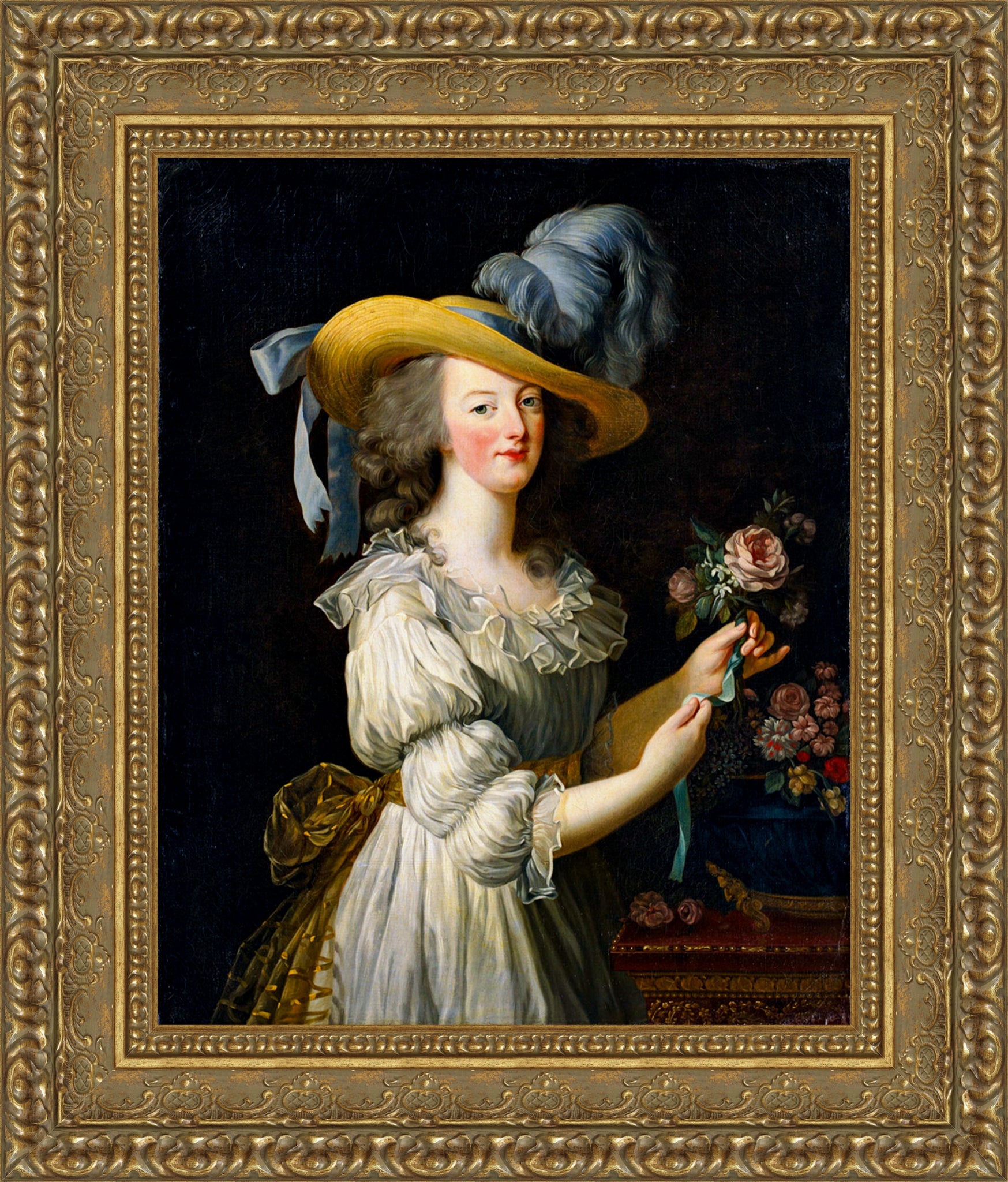 Marie Antionette in a Chemise Dress