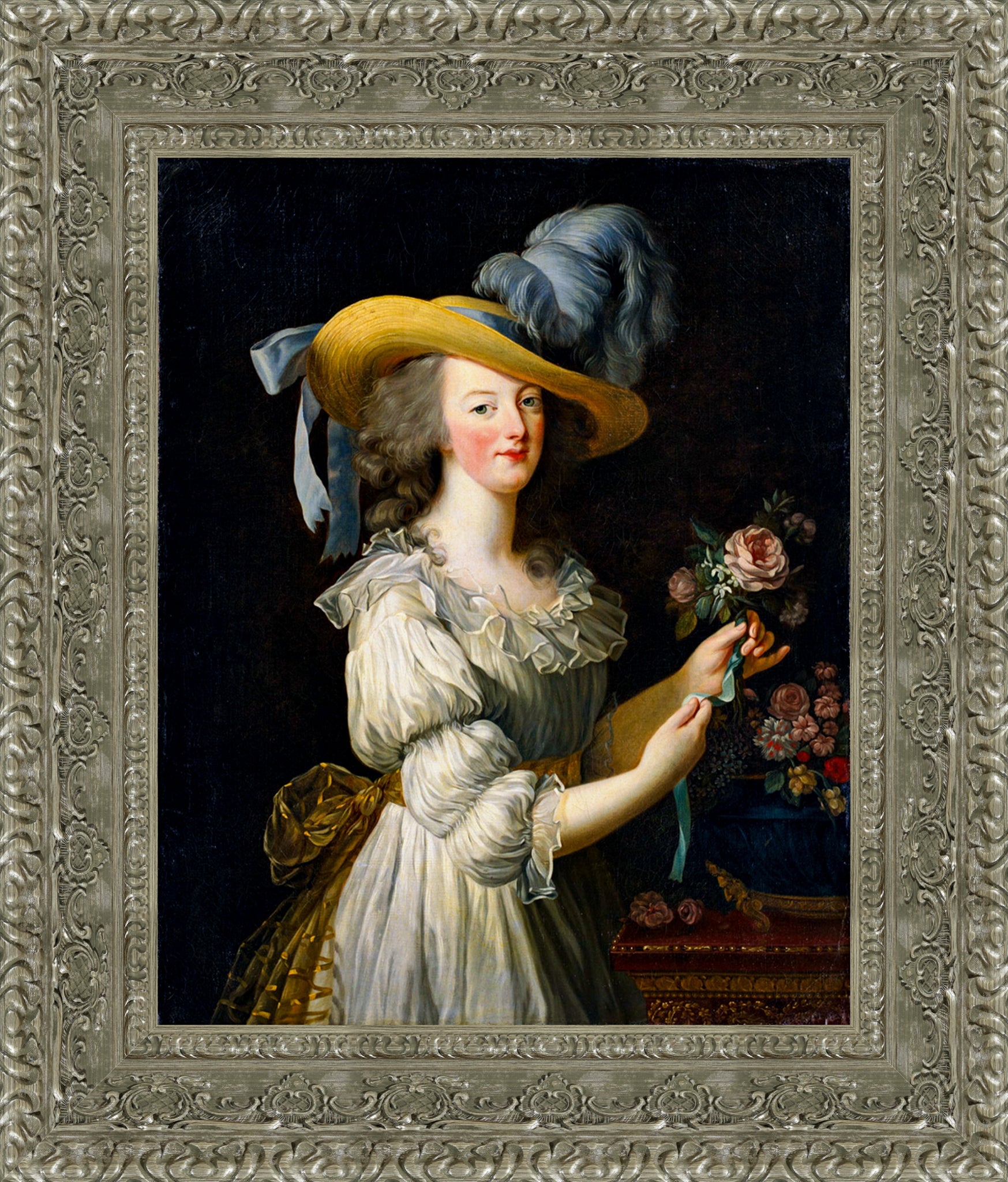 Marie Antionette in a Chemise Dress