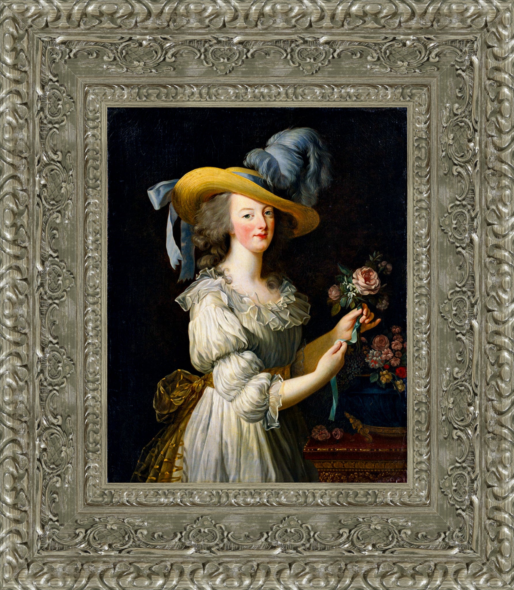 Marie Antionette in a Chemise Dress