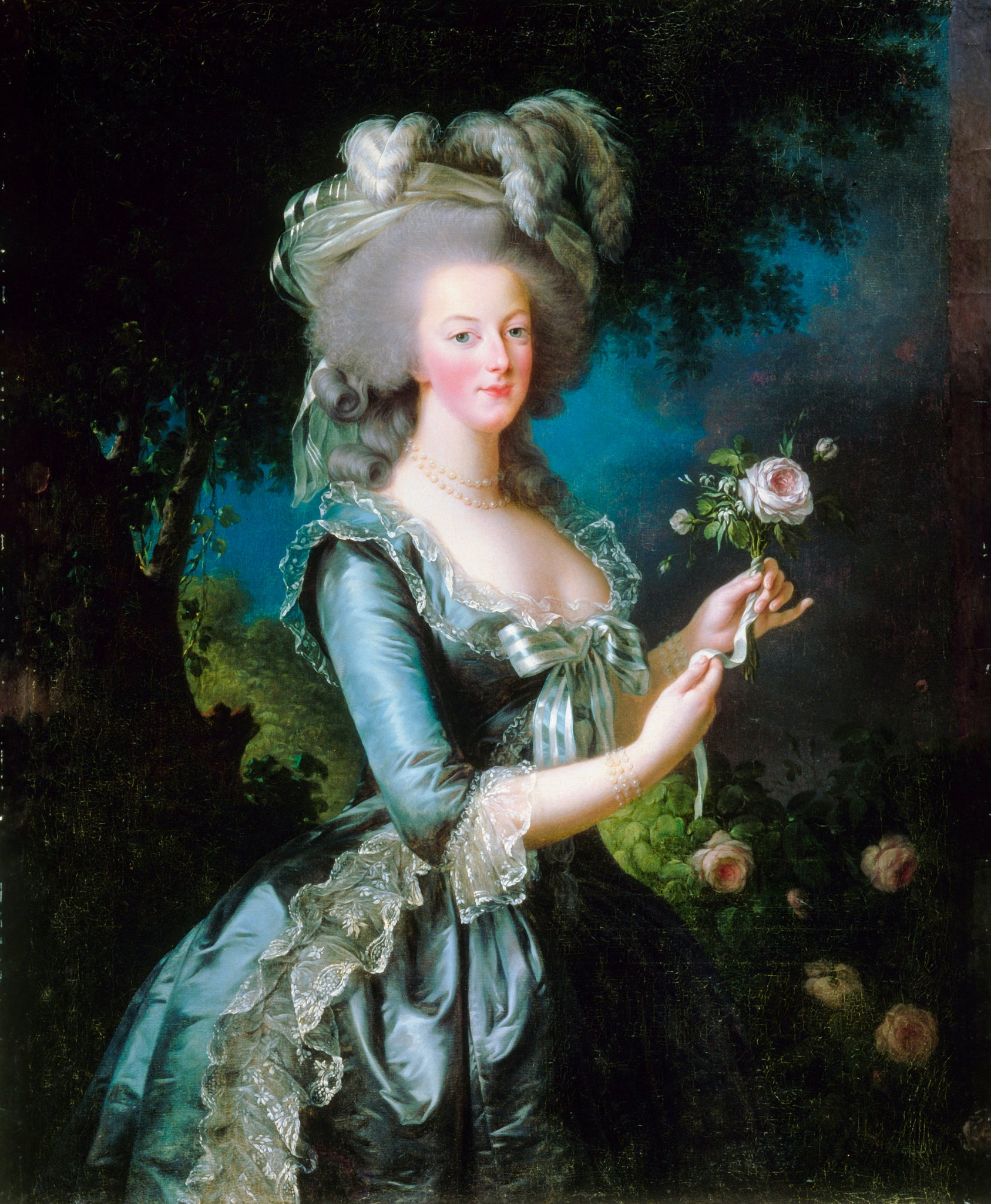 Marie Antionette with the Rose