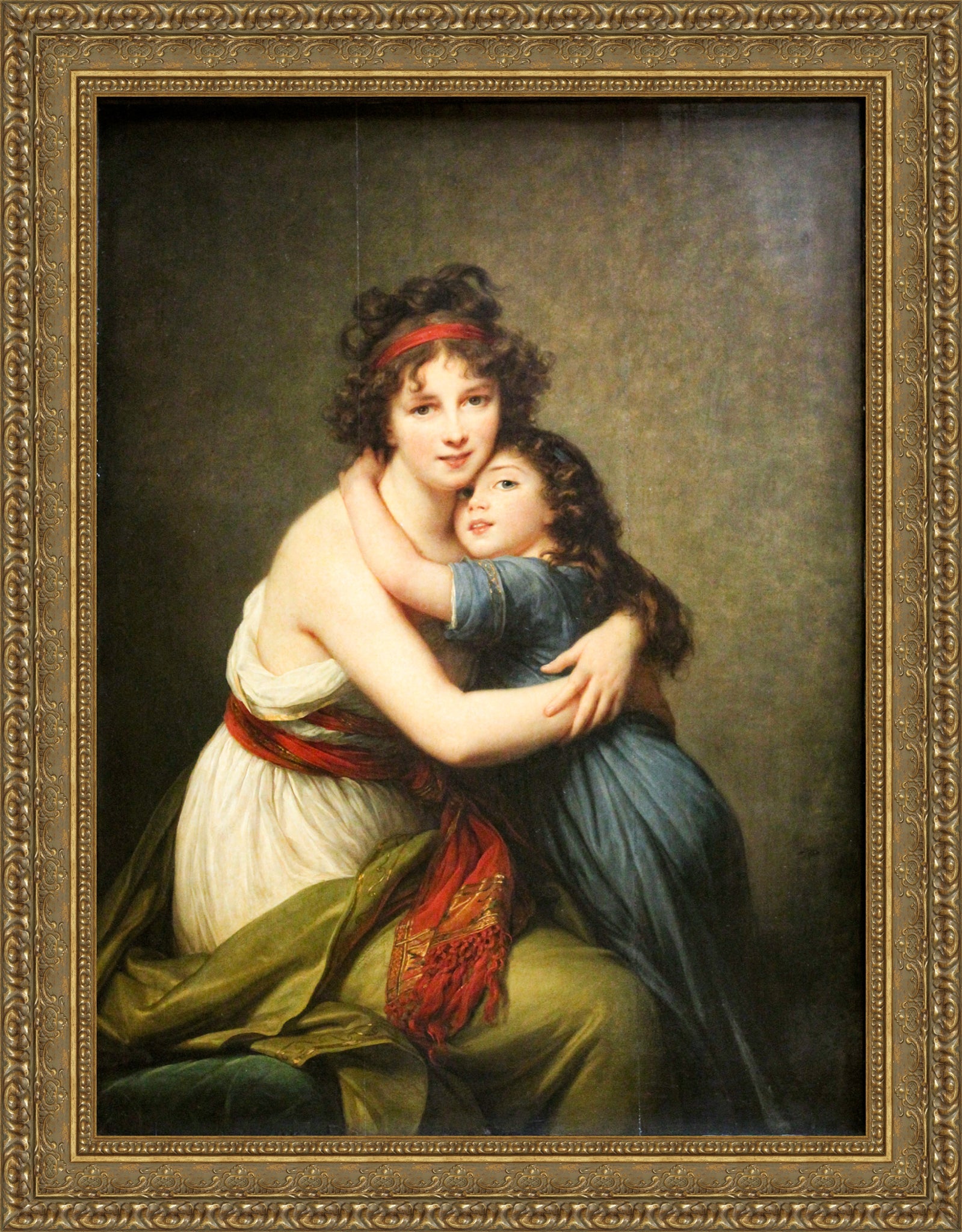 Self Portrait with Her Daughter