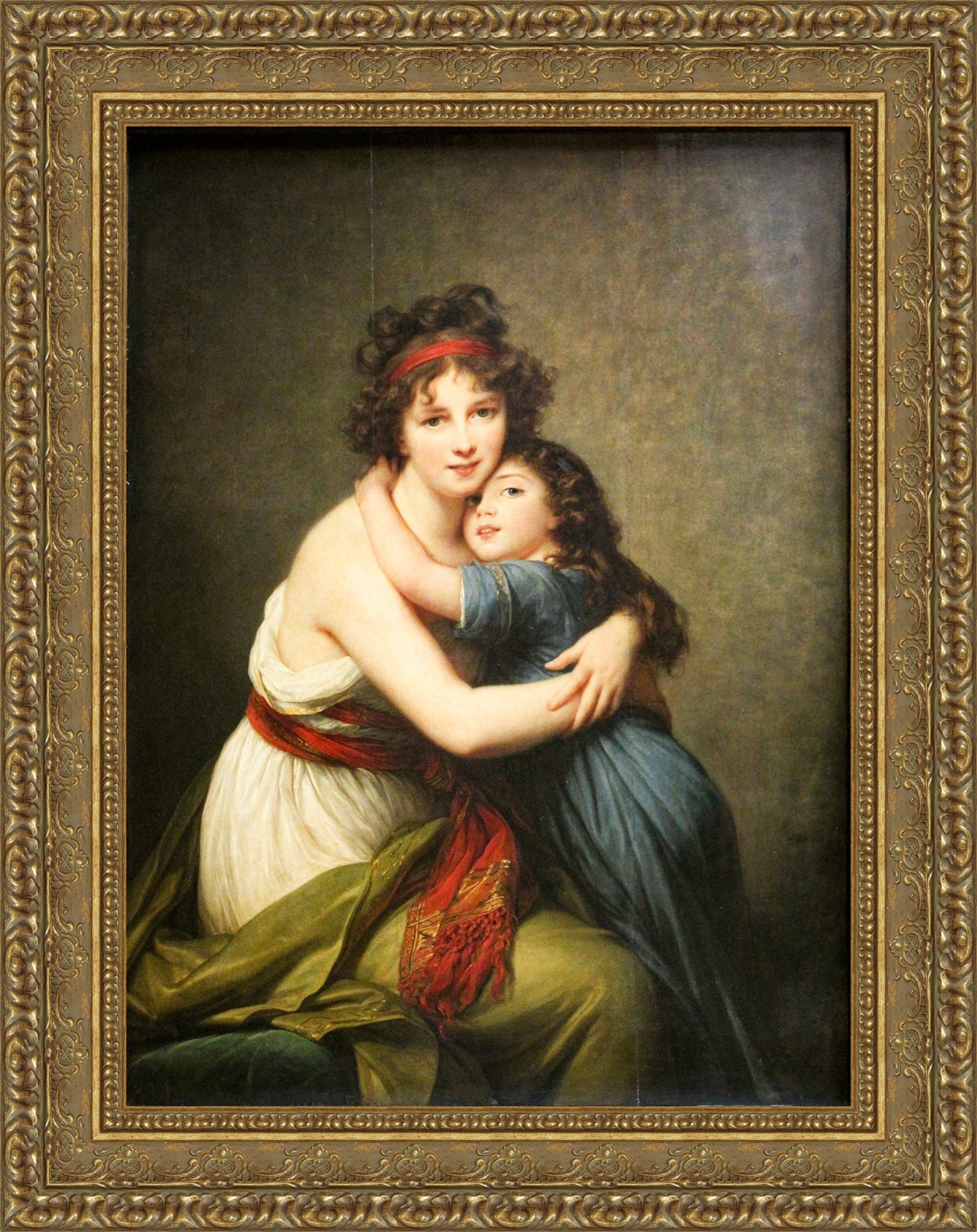 Self Portrait with Her Daughter