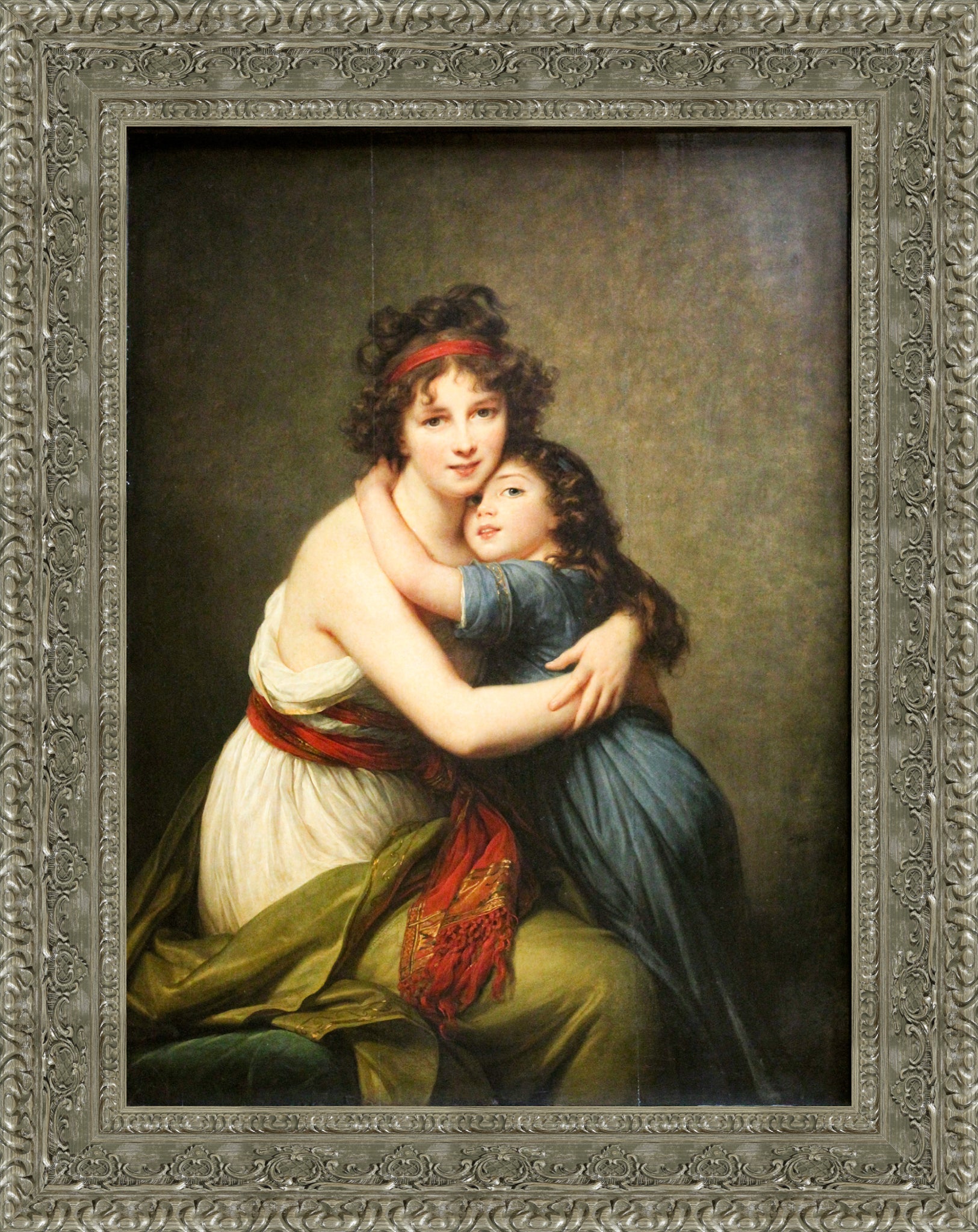 Self Portrait with Her Daughter