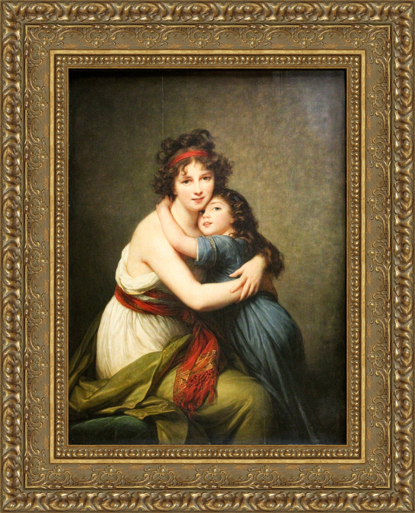 Self Portrait with Her Daughter