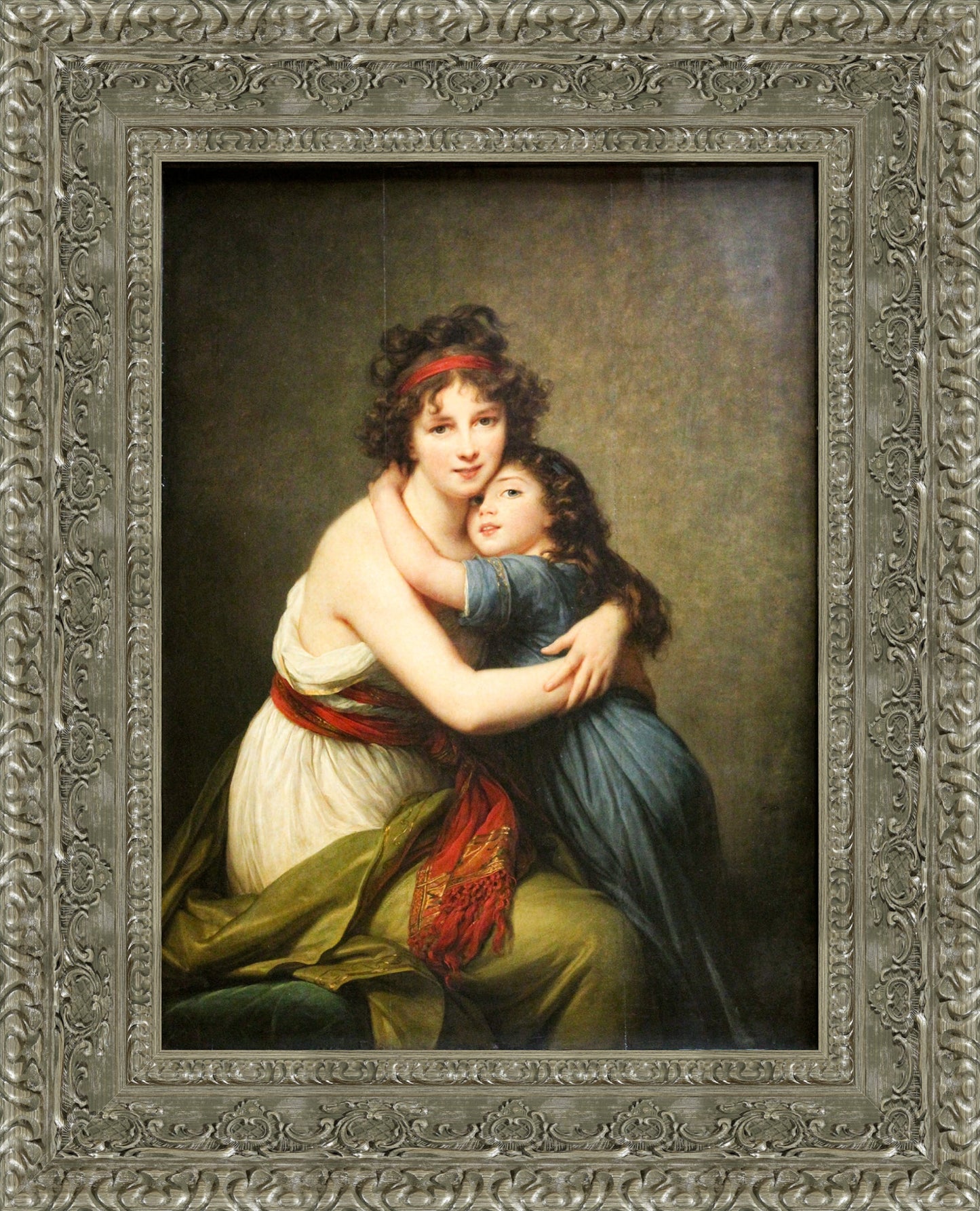 Self Portrait with Her Daughter