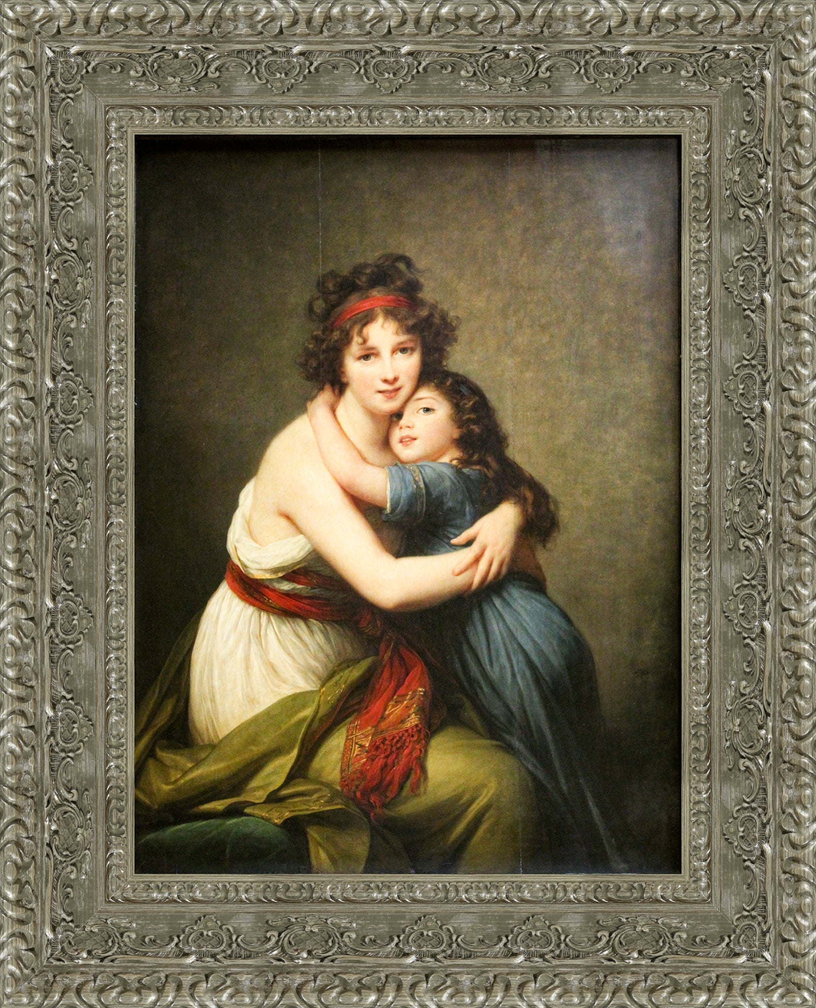 Self Portrait with Her Daughter