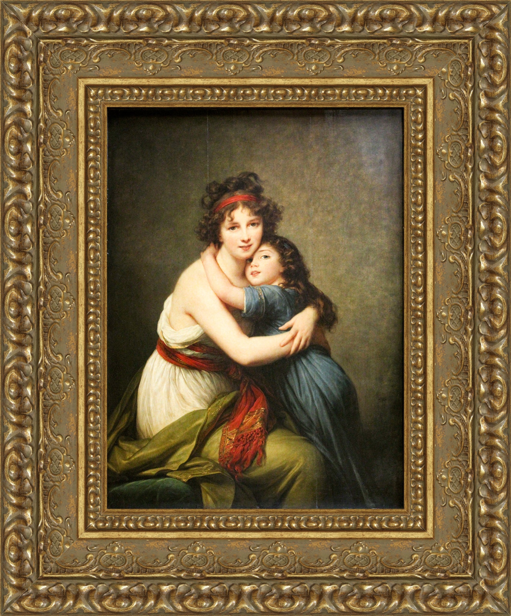 Self Portrait with Her Daughter