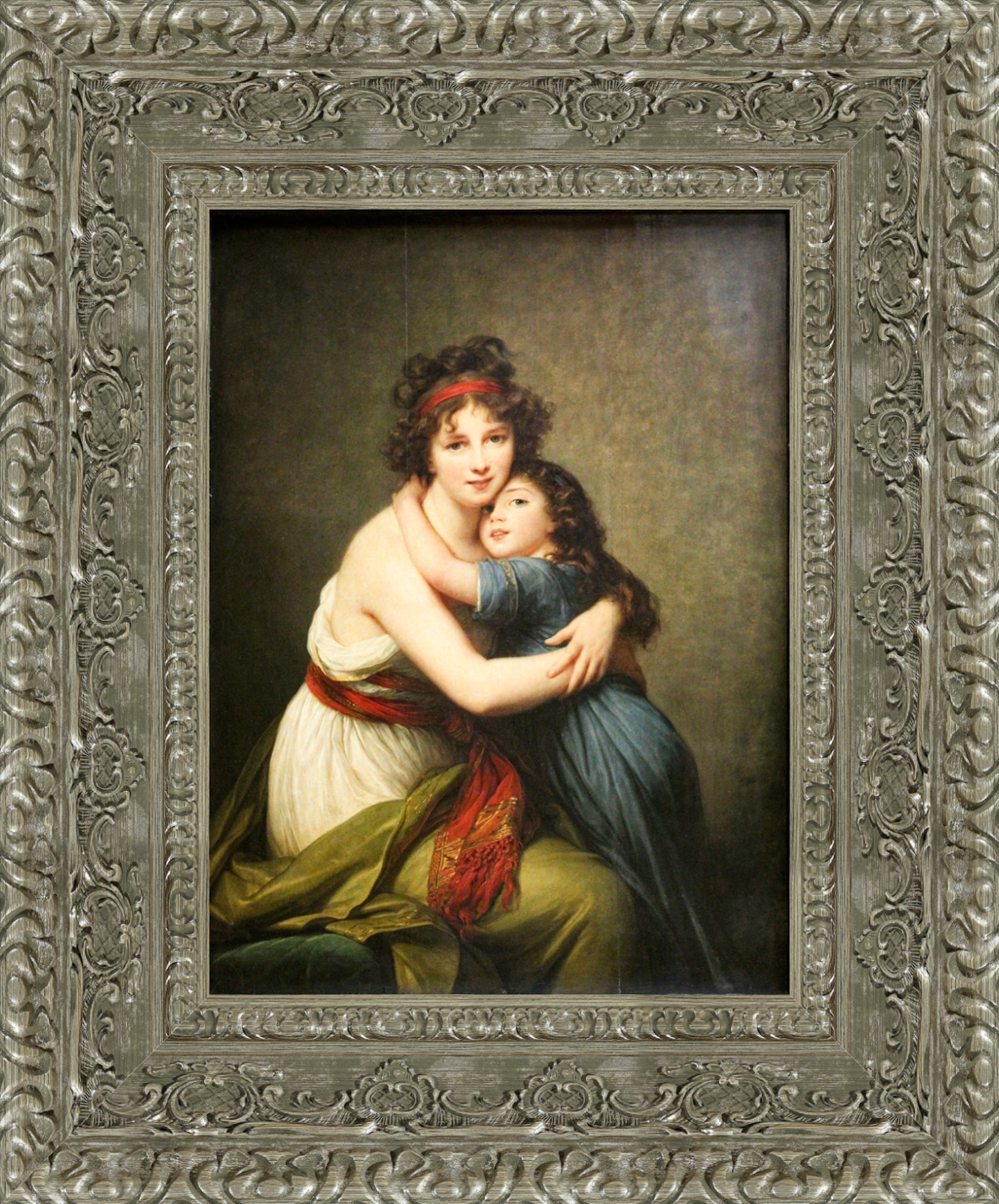Self Portrait with Her Daughter