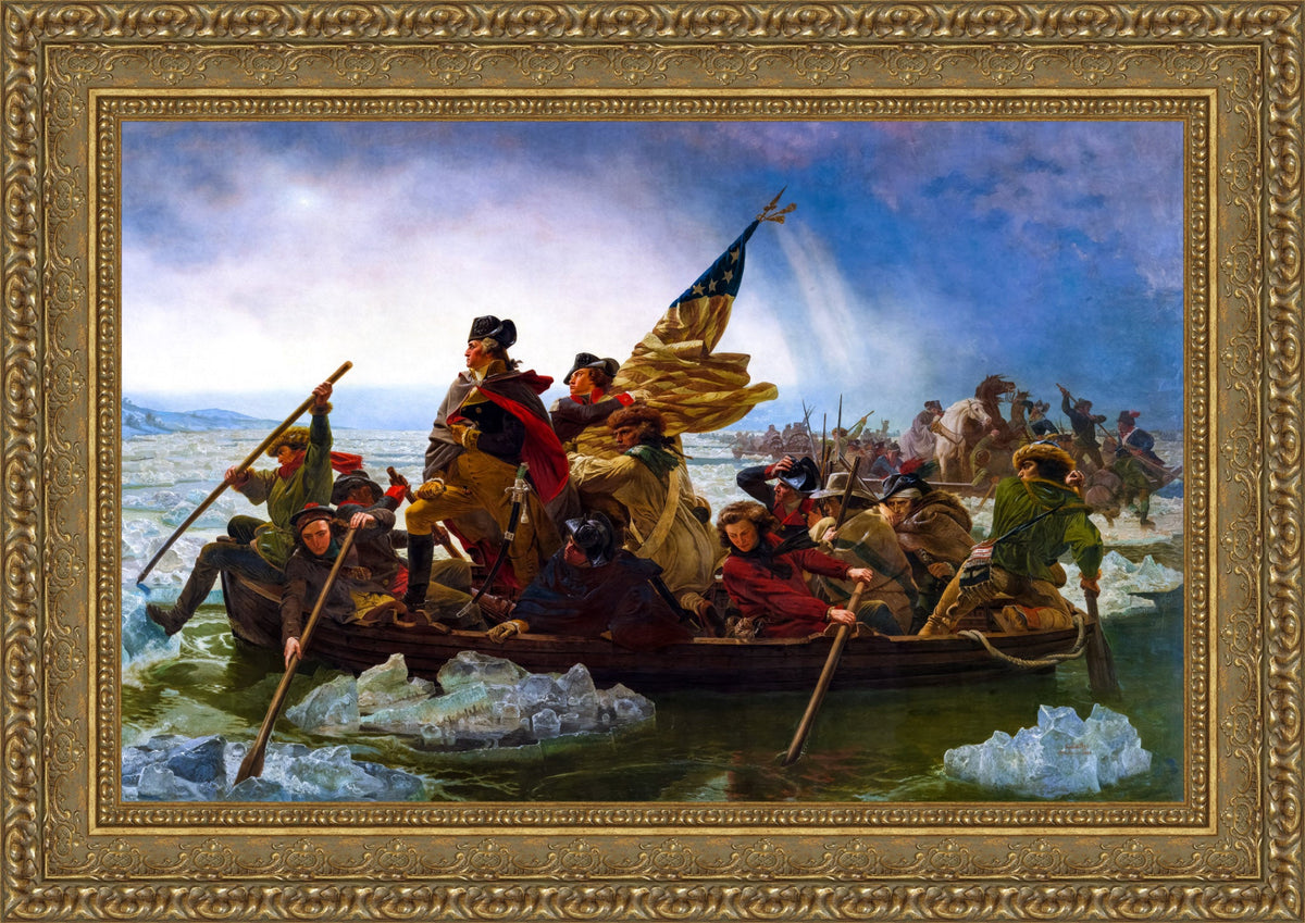 Washington Crossing the Delaware – Emanuel Leutze, 1851