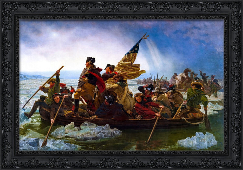 Washington Crossing the Delaware – Emanuel Leutze, 1851