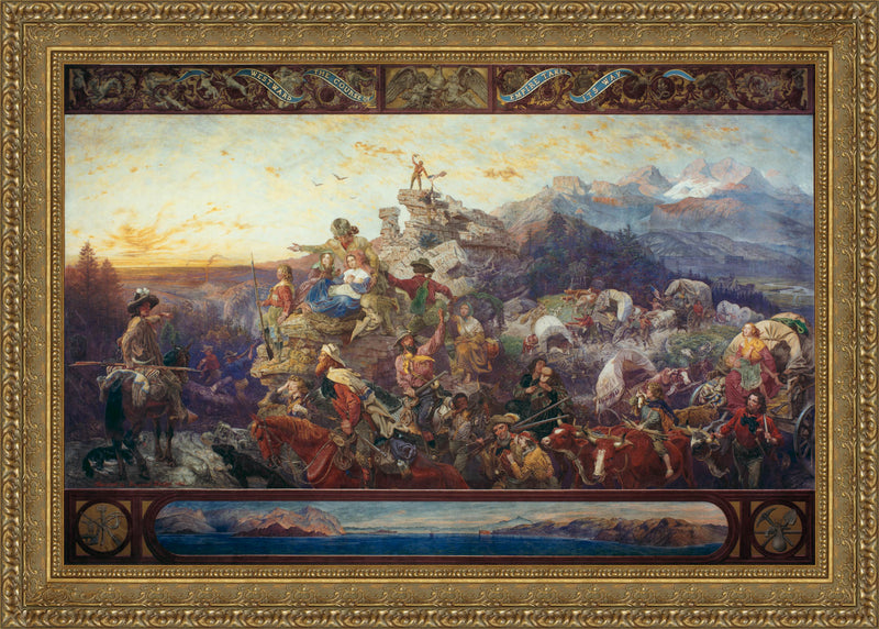 Westward The Course Of Empire Takes Its Way – Emanuel Leutze, 1861