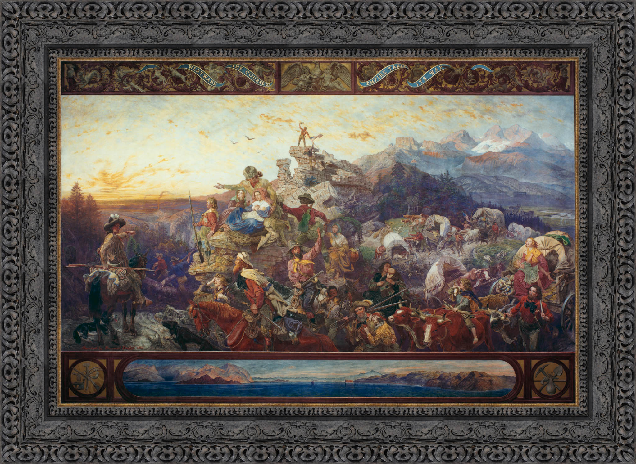Westward The Course Of Empire Takes Its Way – Emanuel Leutze, 1861 - Canvas Classics