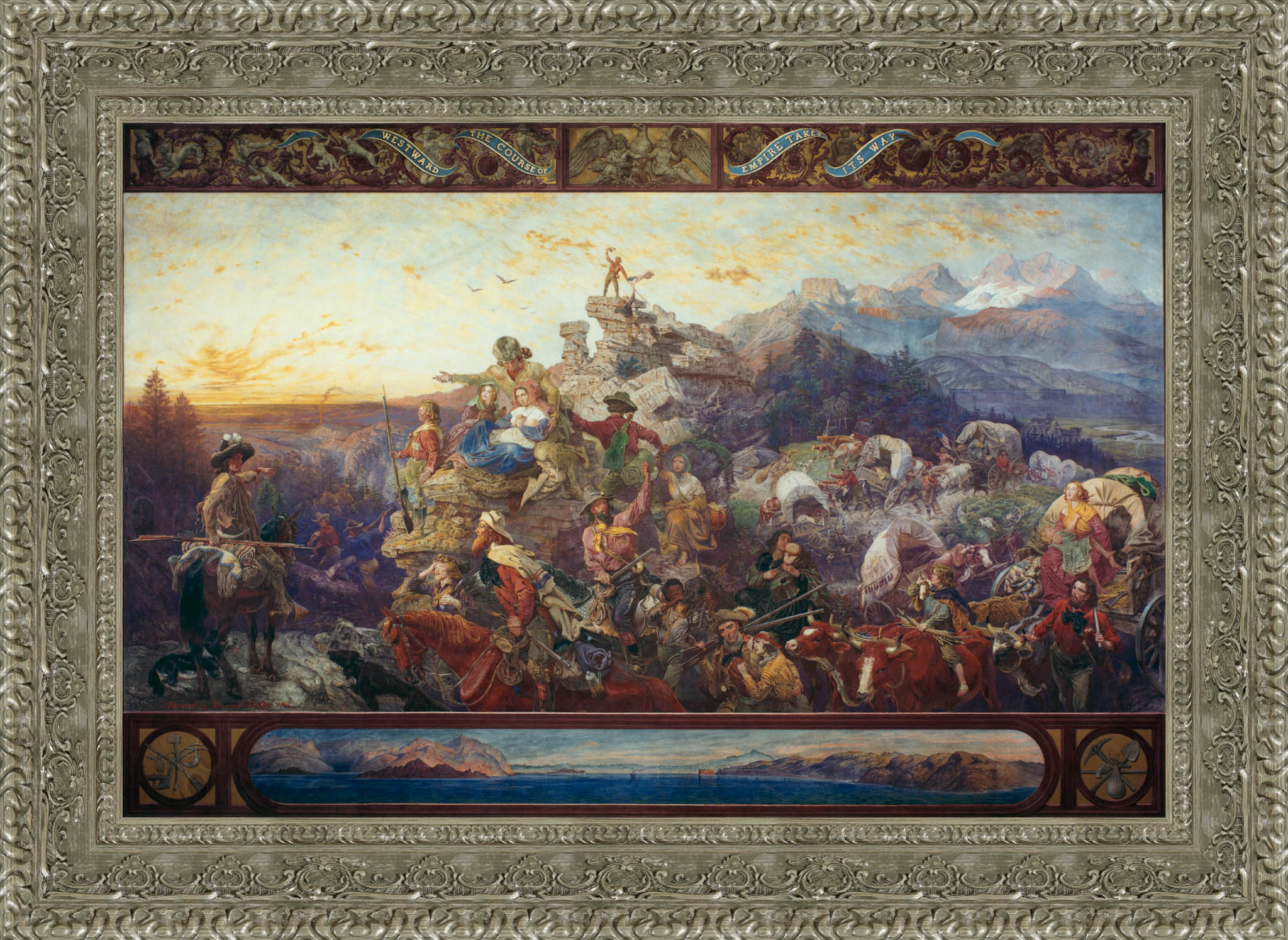 Westward The Course Of Empire Takes Its Way – Emanuel Leutze, 1861 - Canvas Classics