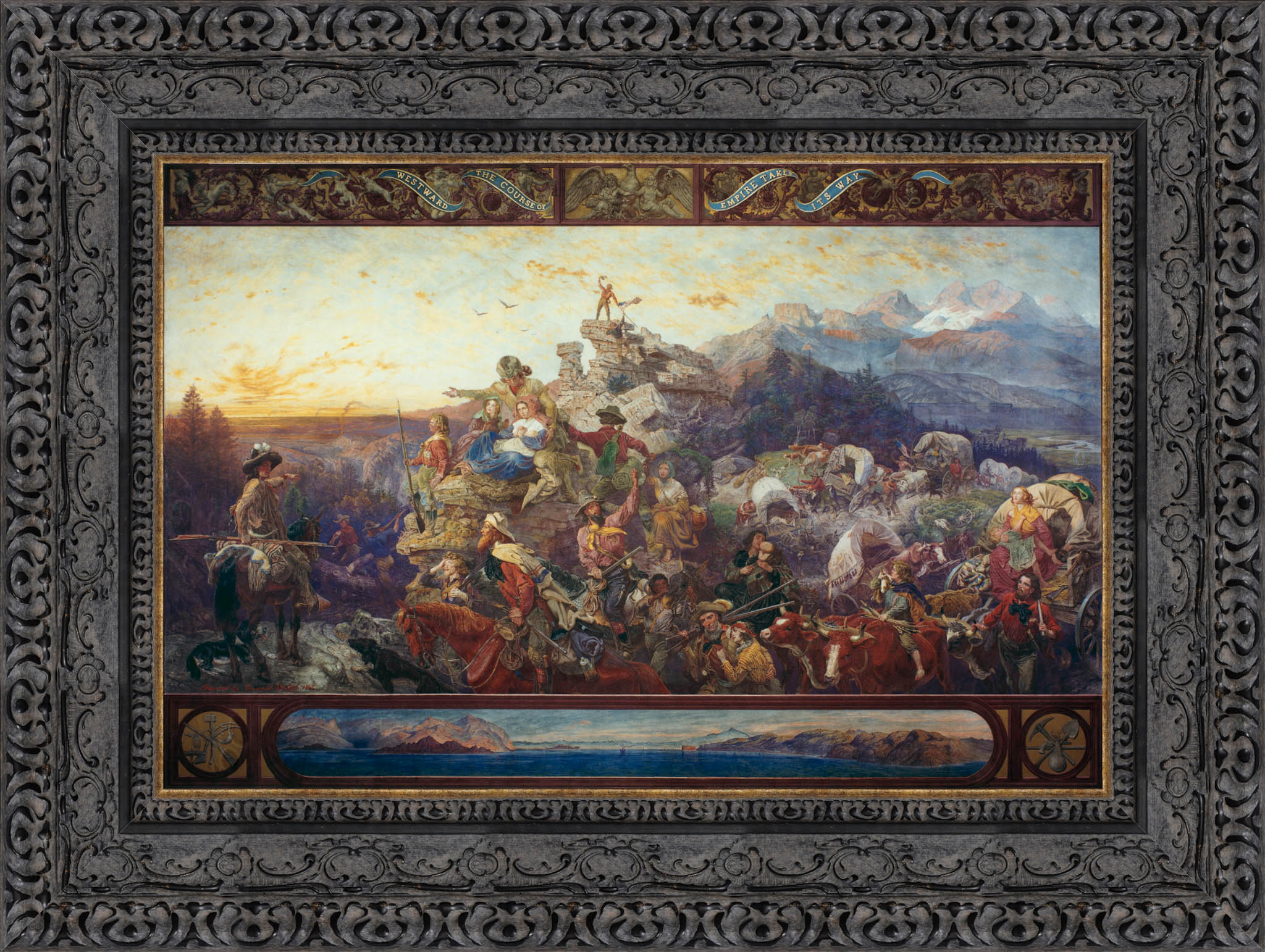 Westward The Course Of Empire Takes Its Way – Emanuel Leutze, 1861 - Canvas Classics