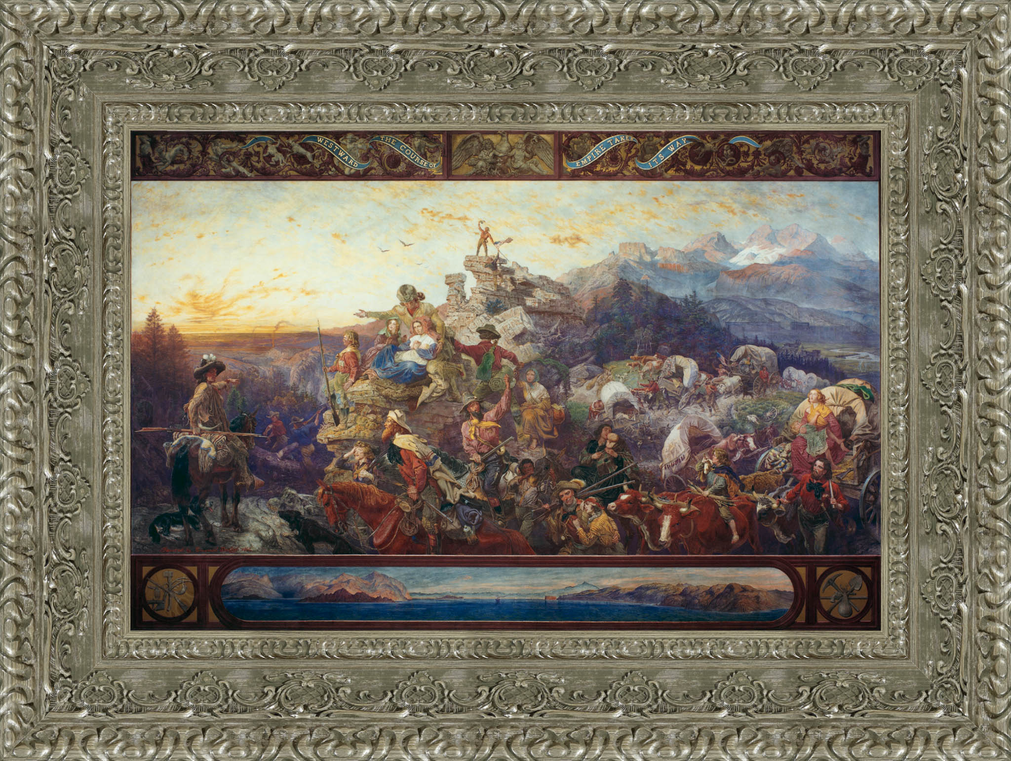Westward The Course Of Empire Takes Its Way – Emanuel Leutze, 1861 - Canvas Classics