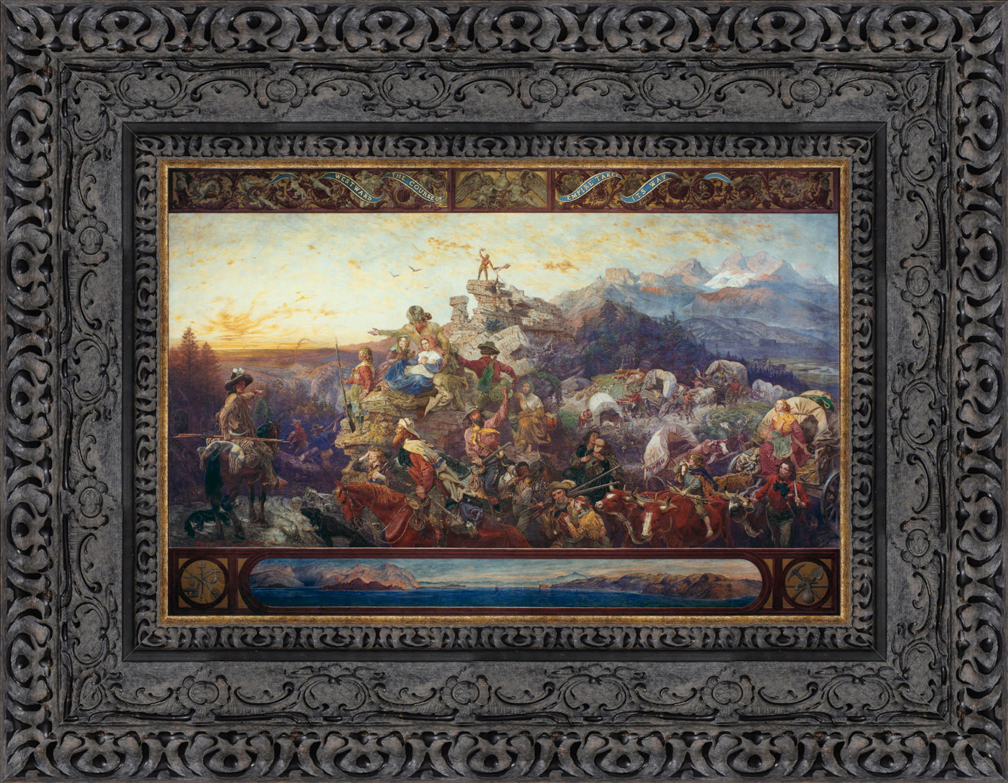 Westward The Course Of Empire Takes Its Way – Emanuel Leutze, 1861 - Canvas Classics