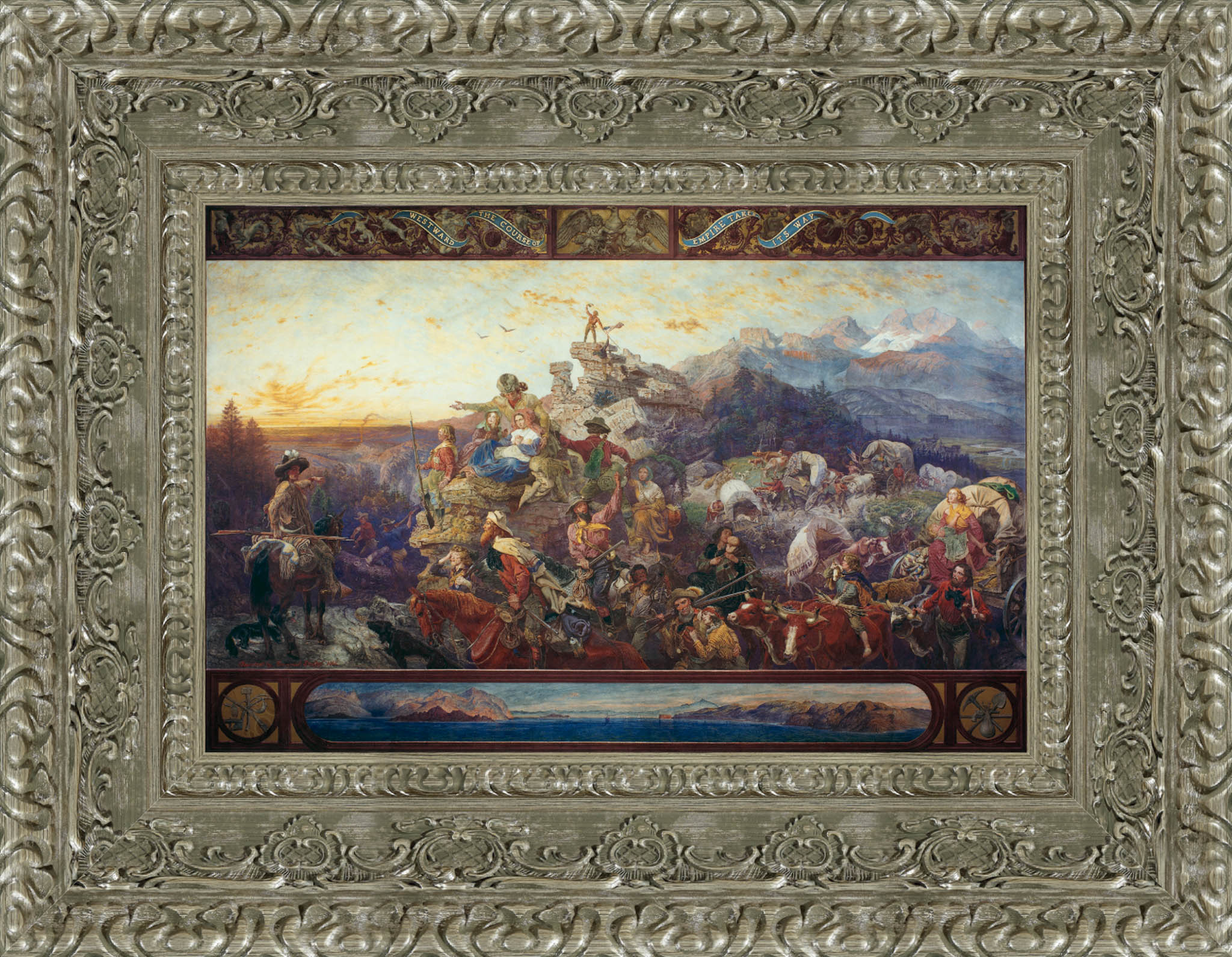 Westward The Course Of Empire Takes Its Way – Emanuel Leutze, 1861 - Canvas Classics