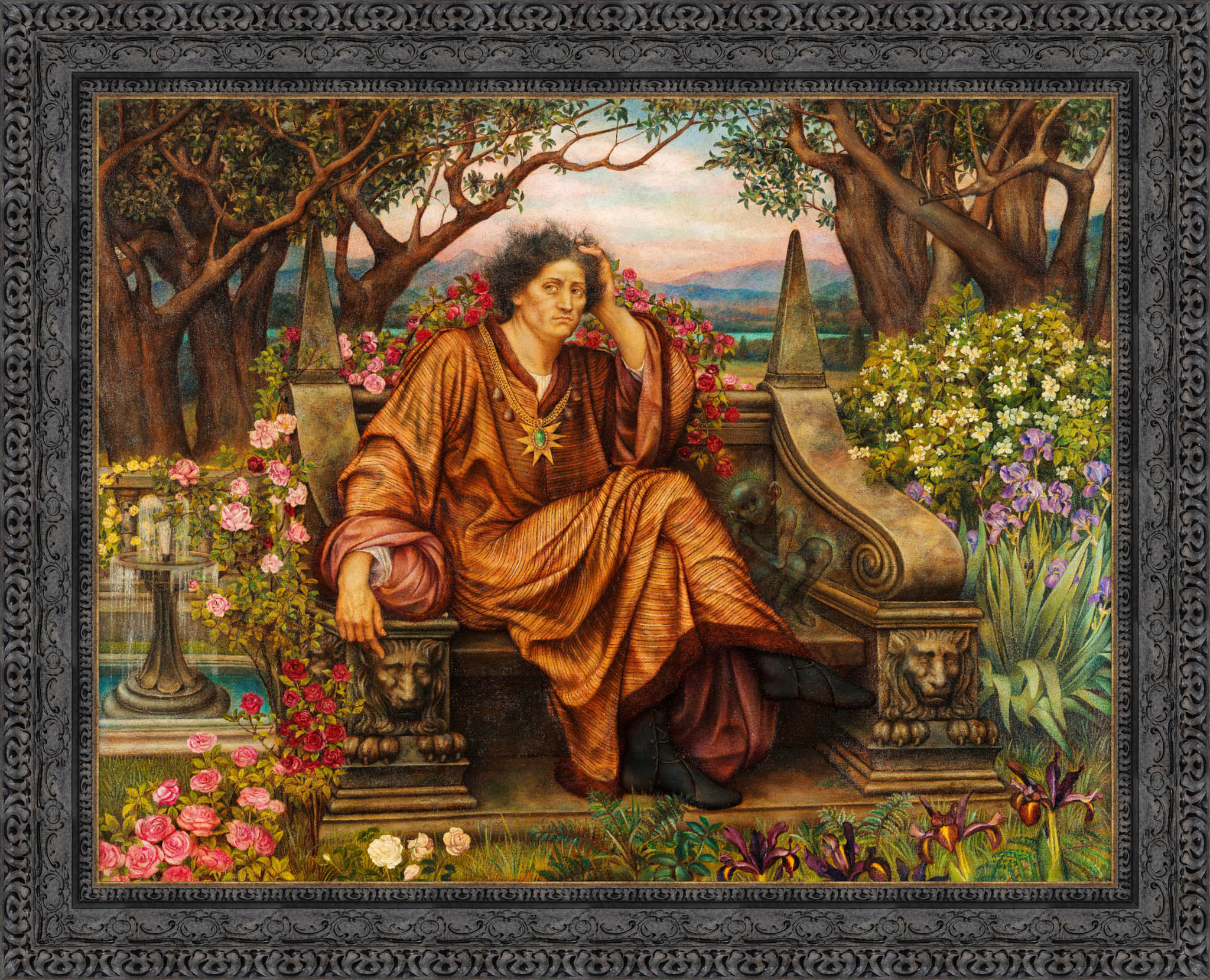 A Soul in Hell – Evelyn De Morgan, 1892 - Canvas Classics