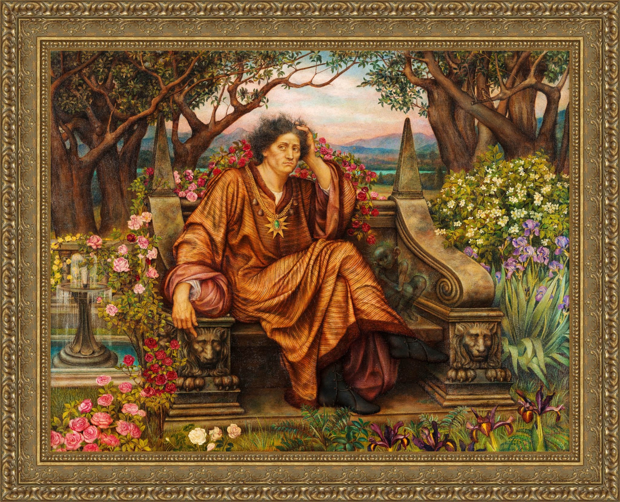 A Soul in Hell – Evelyn De Morgan, 1892 - Canvas Classics