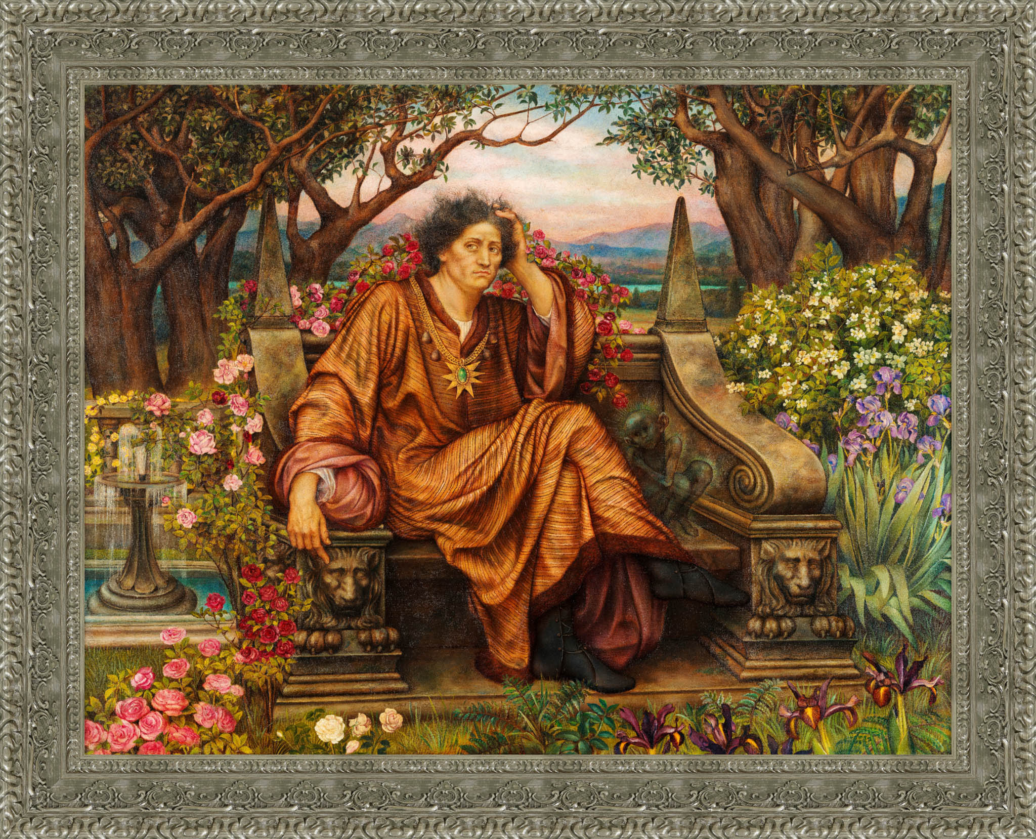A Soul in Hell – Evelyn De Morgan, 1892 - Canvas Classics