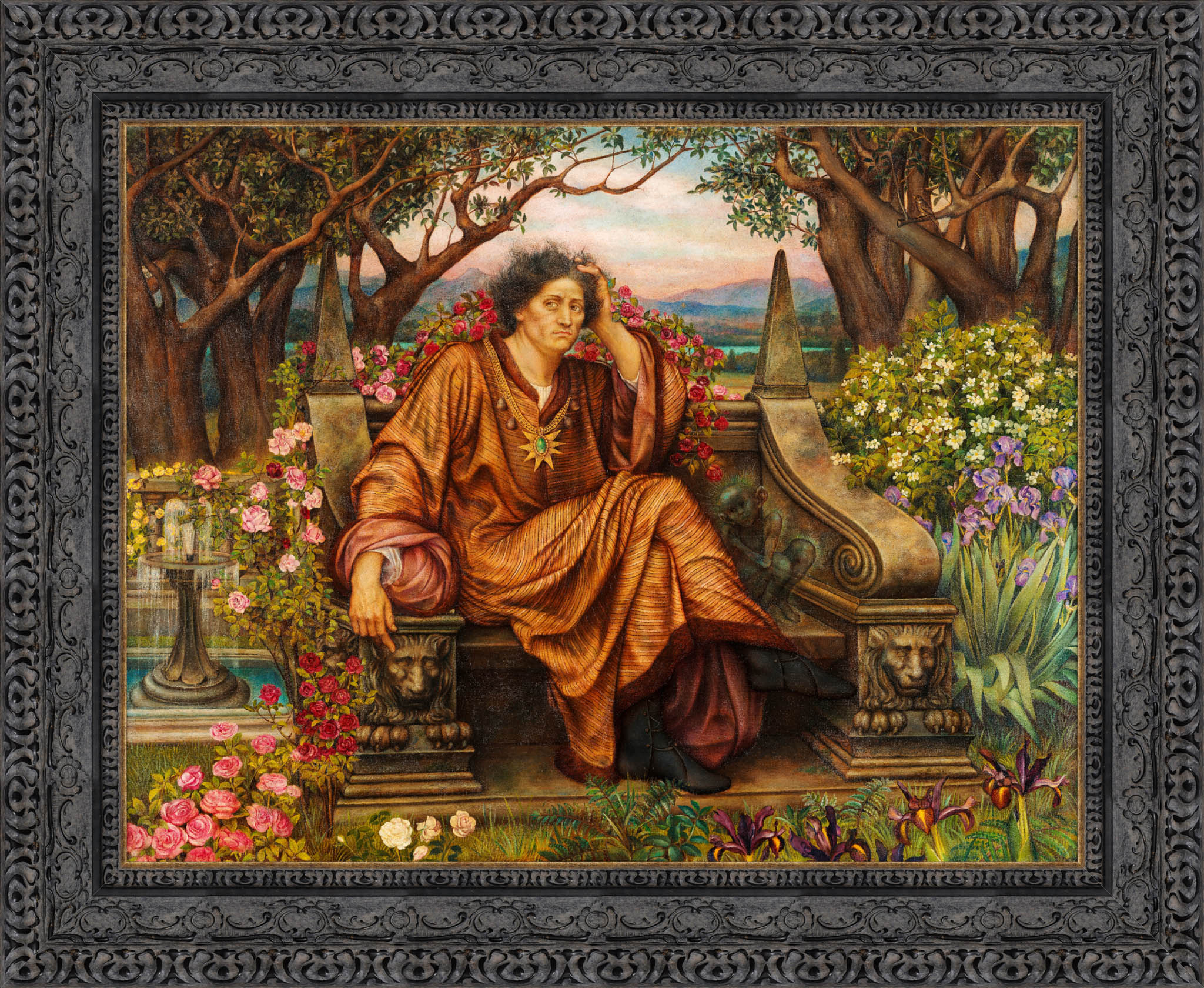 A Soul in Hell – Evelyn De Morgan, 1892 - Canvas Classics