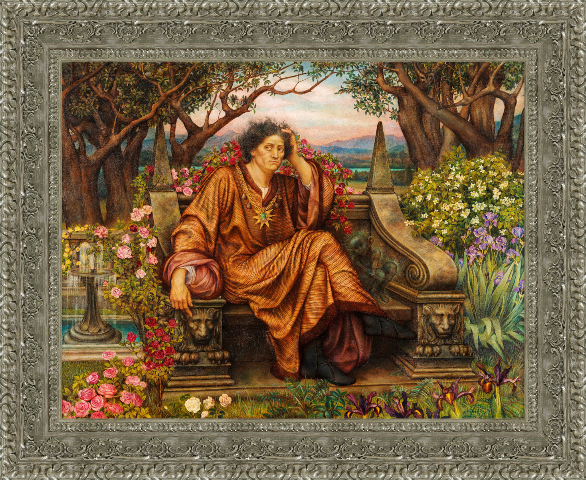 A Soul in Hell – Evelyn De Morgan, 1892 - Canvas Classics
