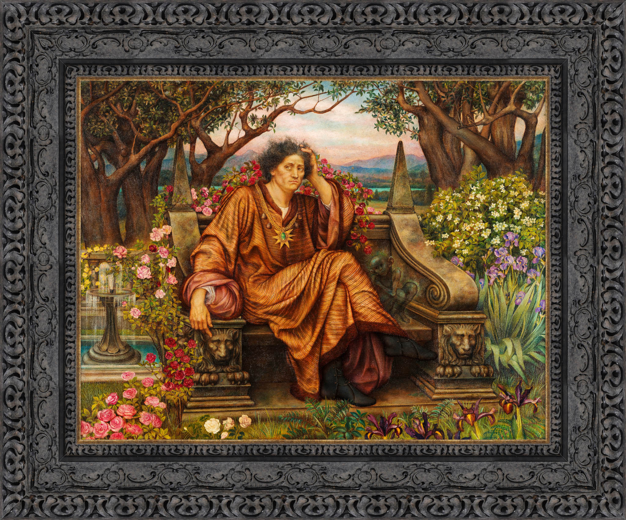 A Soul in Hell – Evelyn De Morgan, 1892 - Canvas Classics