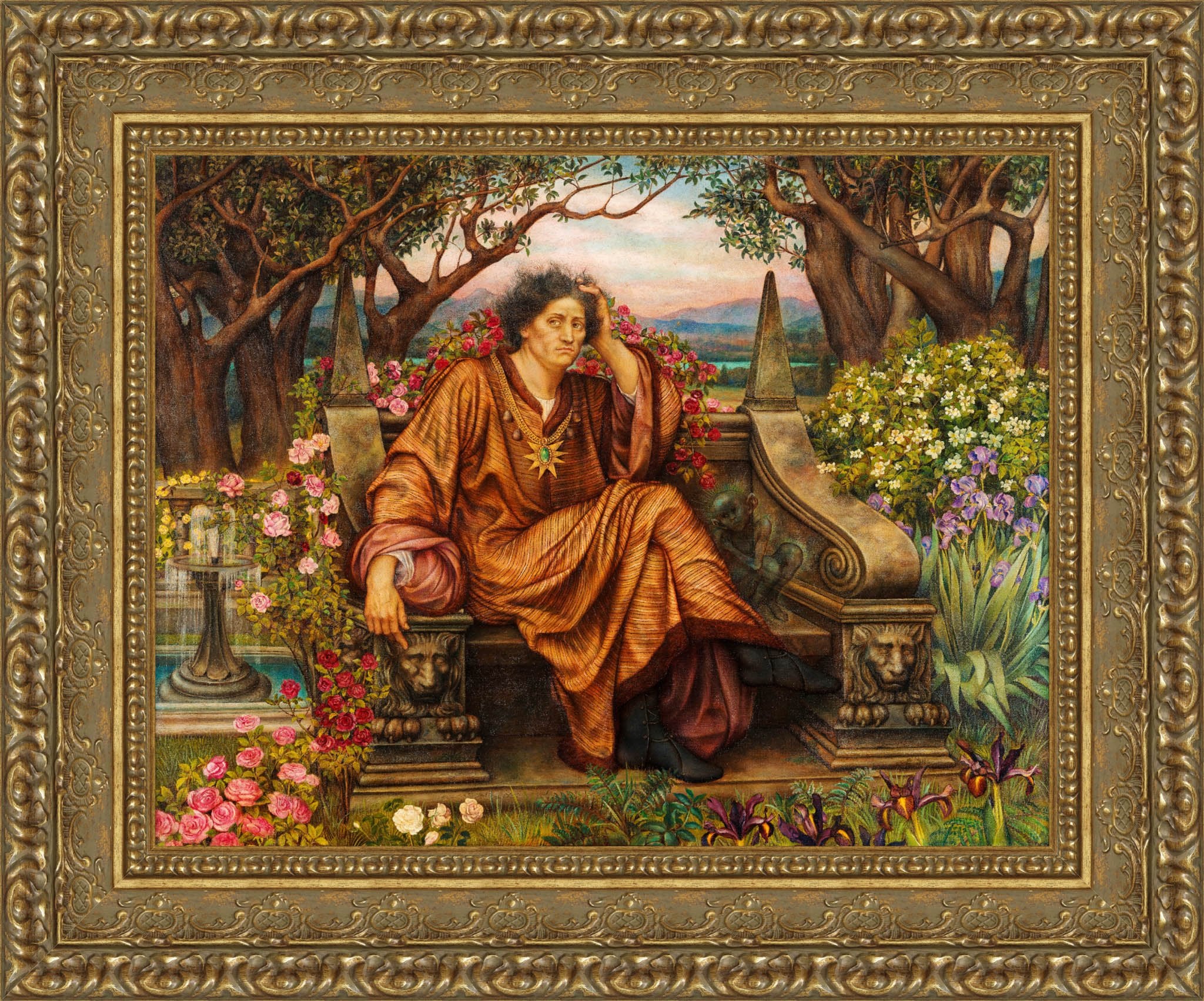 A Soul in Hell – Evelyn De Morgan, 1892 - Canvas Classics