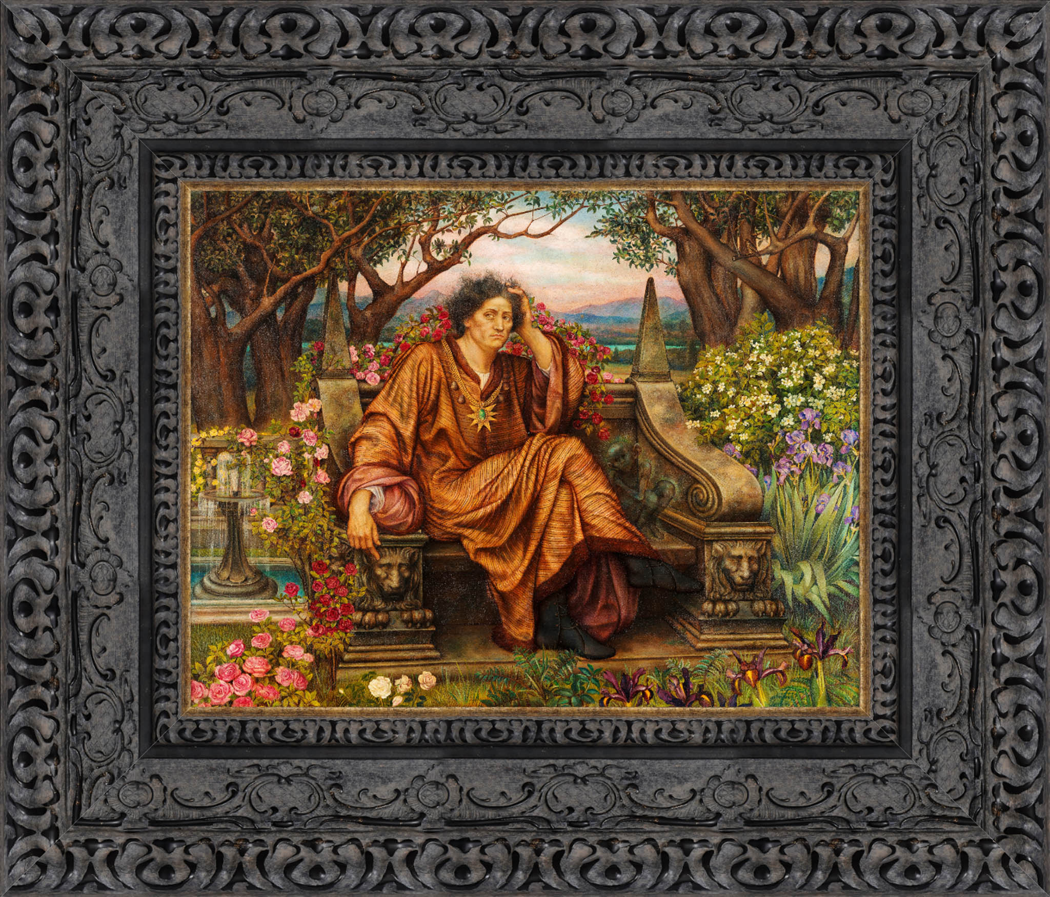 A Soul in Hell – Evelyn De Morgan, 1892 - Canvas Classics