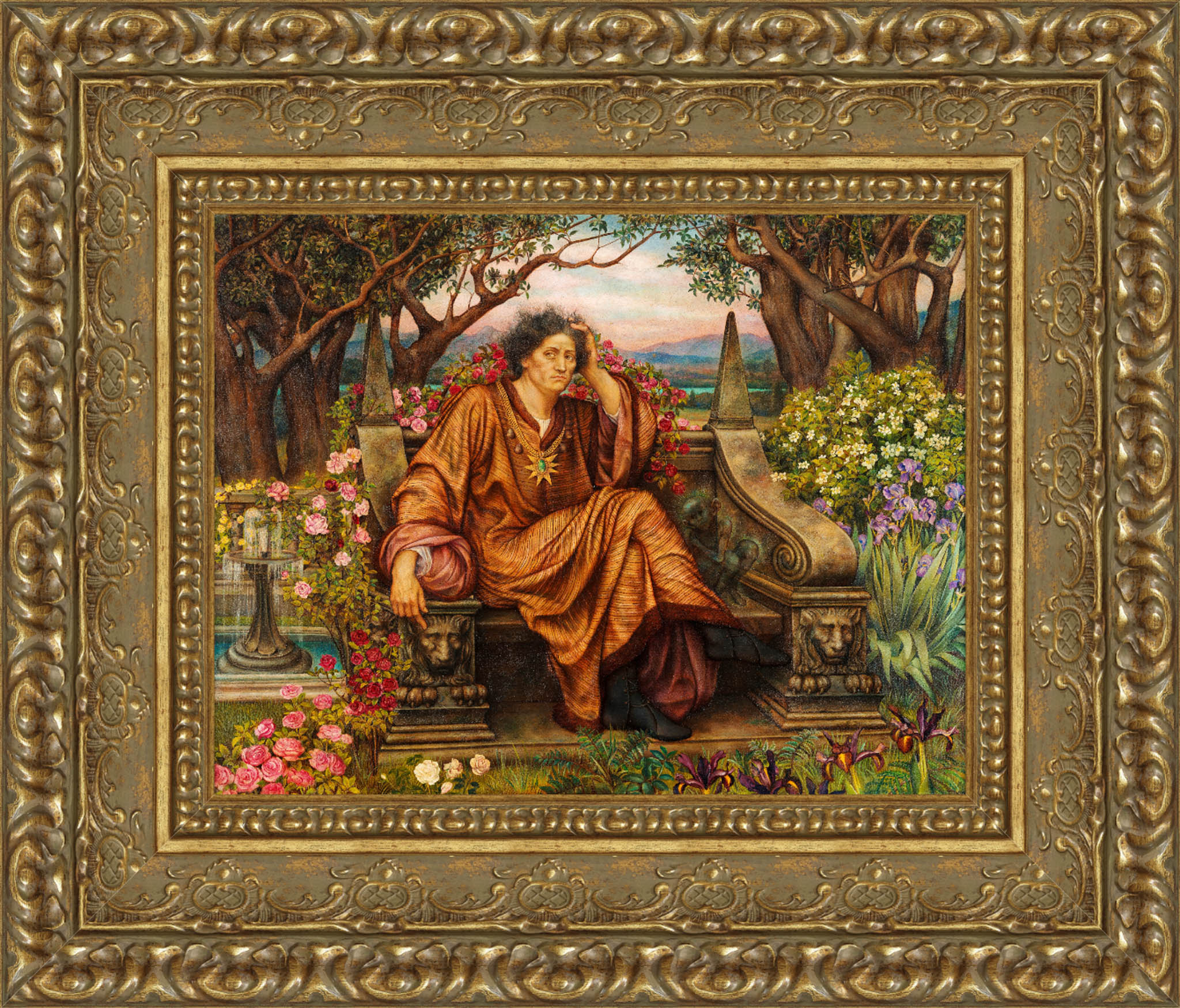 A Soul in Hell – Evelyn De Morgan, 1892 - Canvas Classics