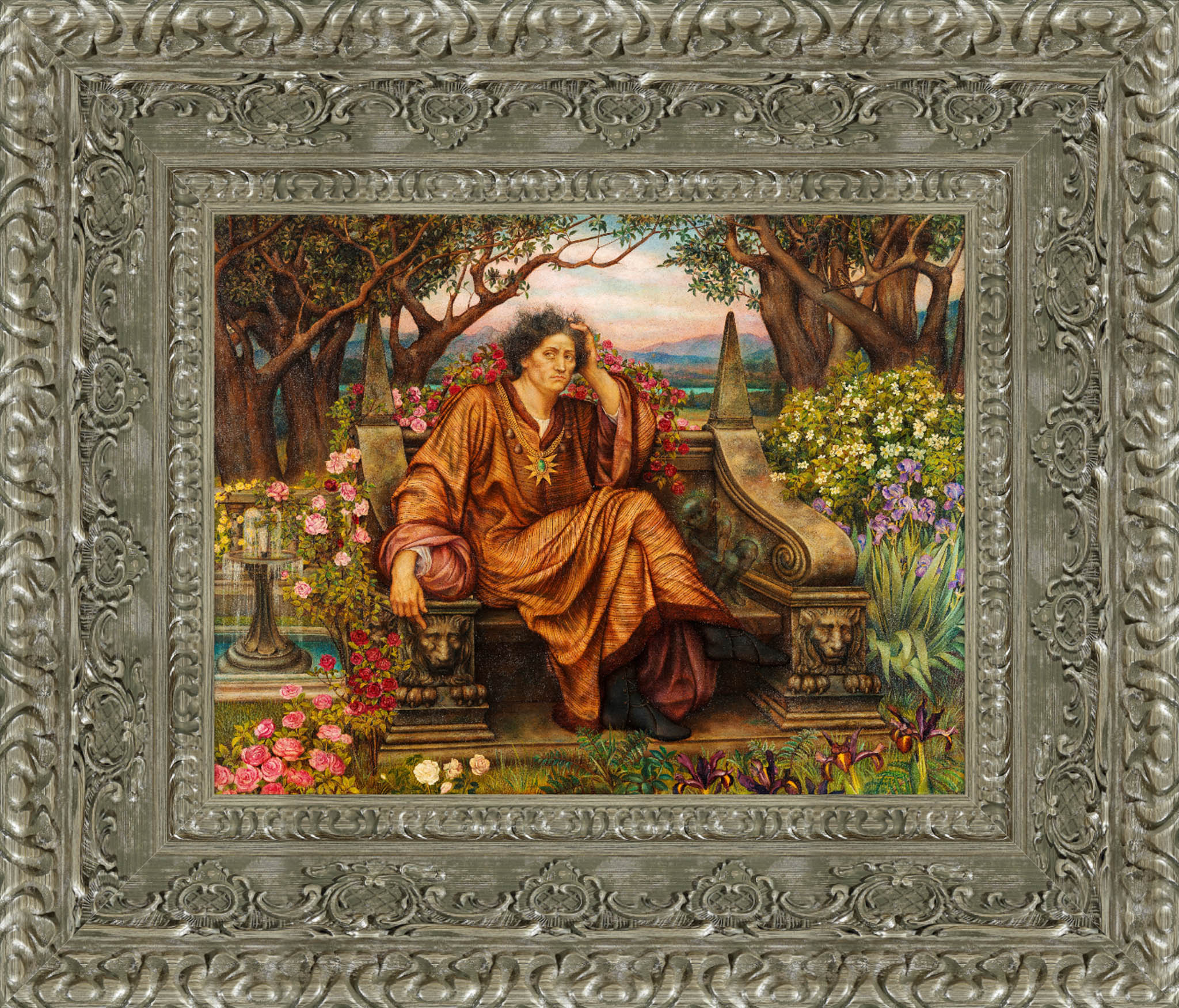 A Soul in Hell – Evelyn De Morgan, 1892 - Canvas Classics
