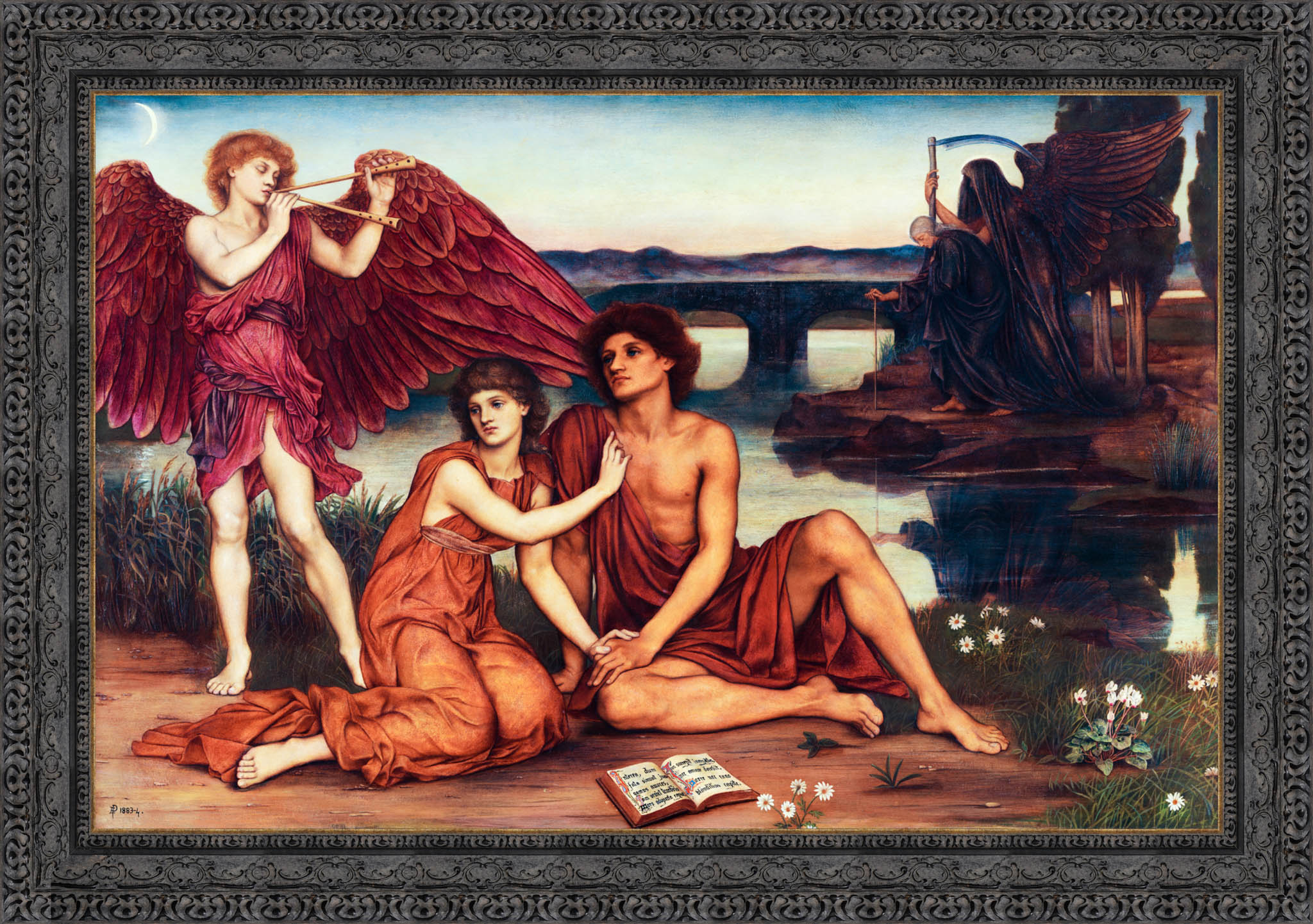 Love's Passing – Evelyn De Morgan, 1883 - 84 - Canvas Classics