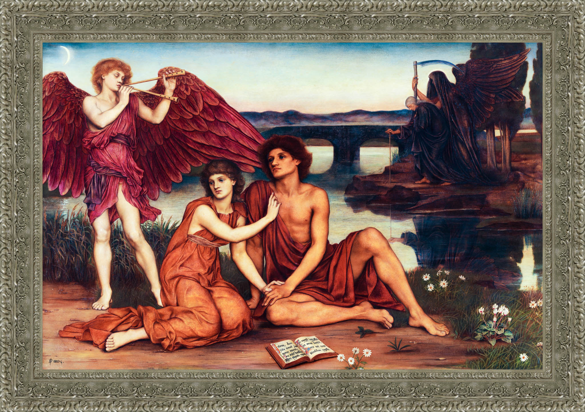 Love's Passing – Evelyn De Morgan, 1883 - 84 - Canvas Classics