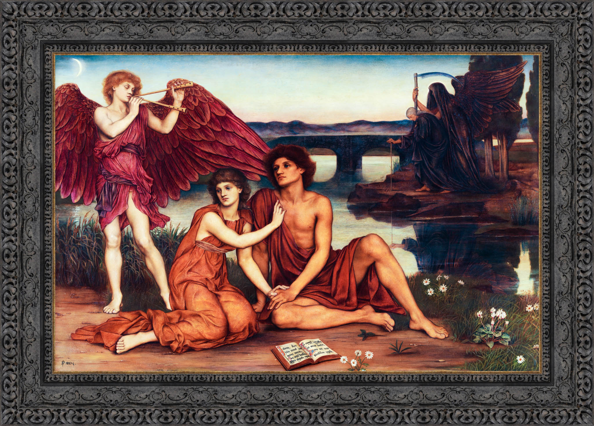 Love's Passing – Evelyn De Morgan, 1883 - 84 - Canvas Classics