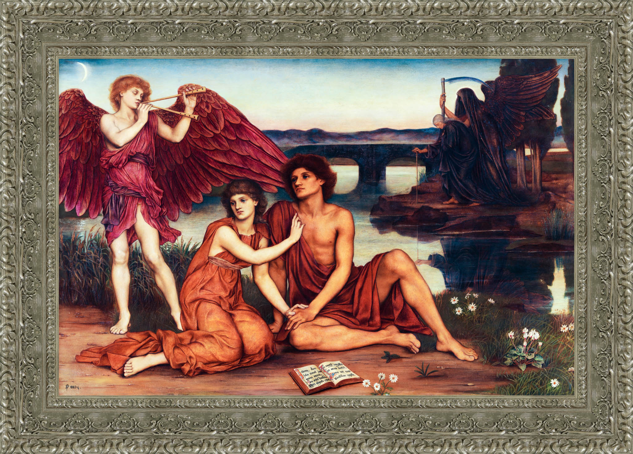 Love's Passing – Evelyn De Morgan, 1883 - 84 - Canvas Classics